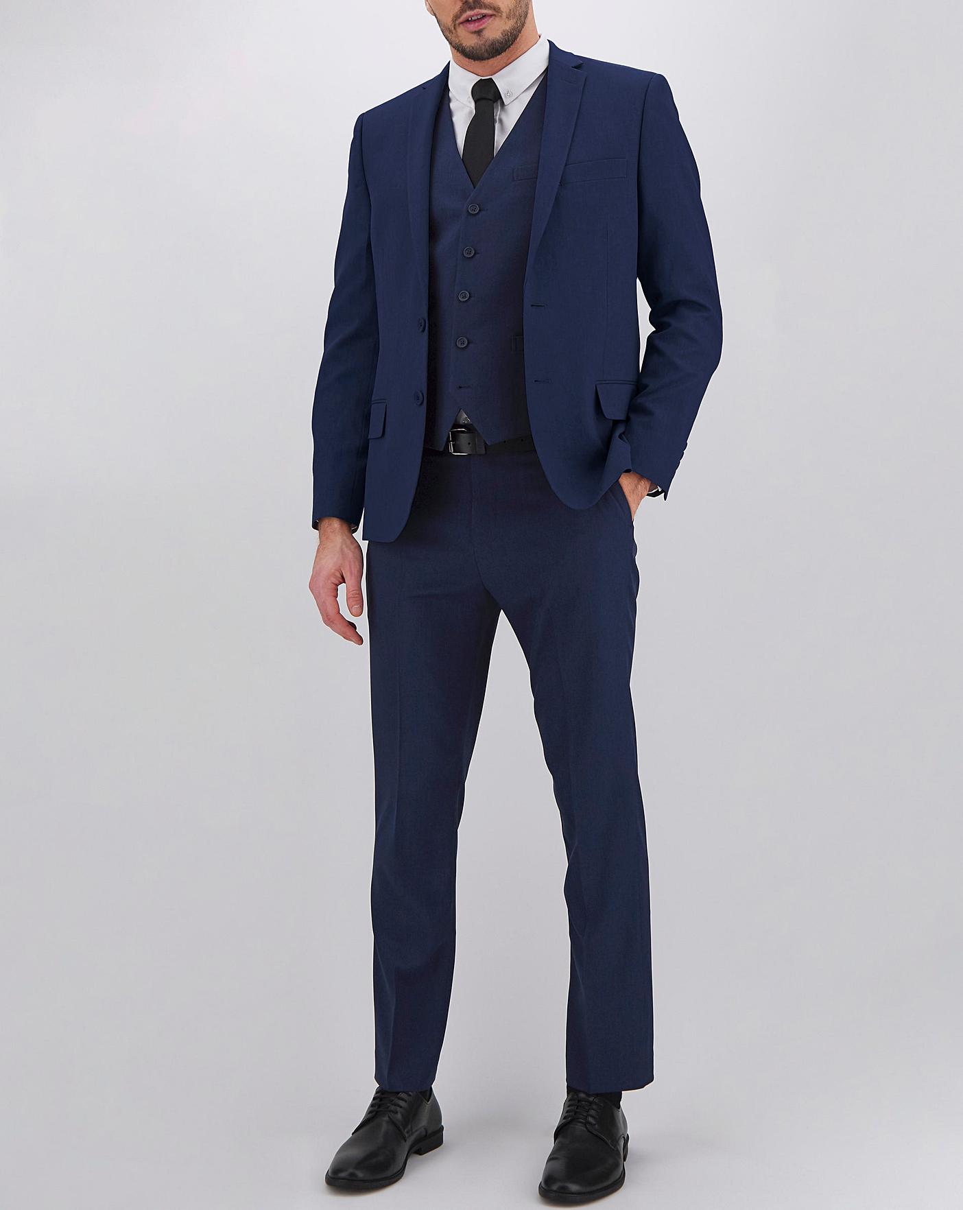 jacamo navy suit