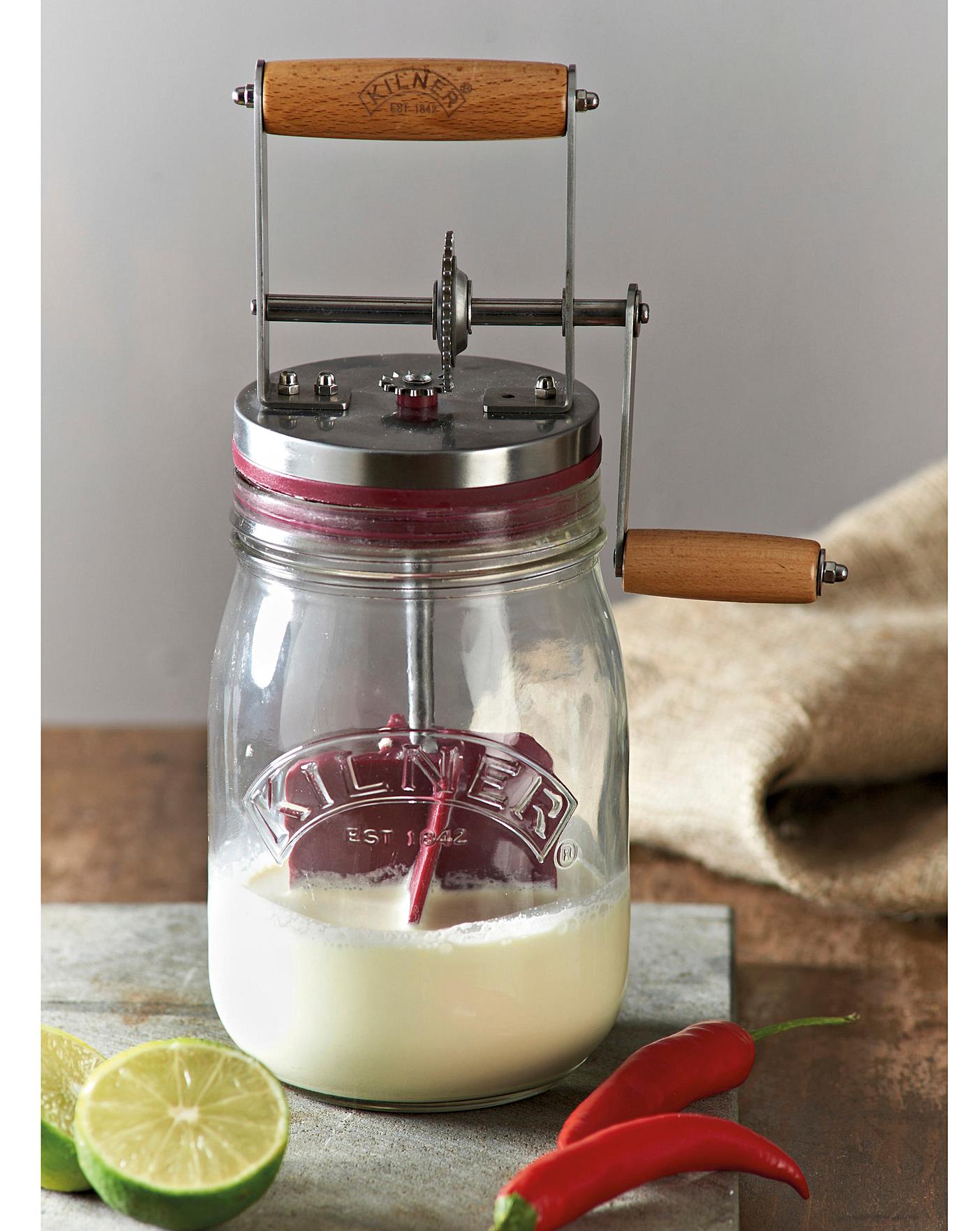 Kilner® Butter Churner Time Lapse Video 