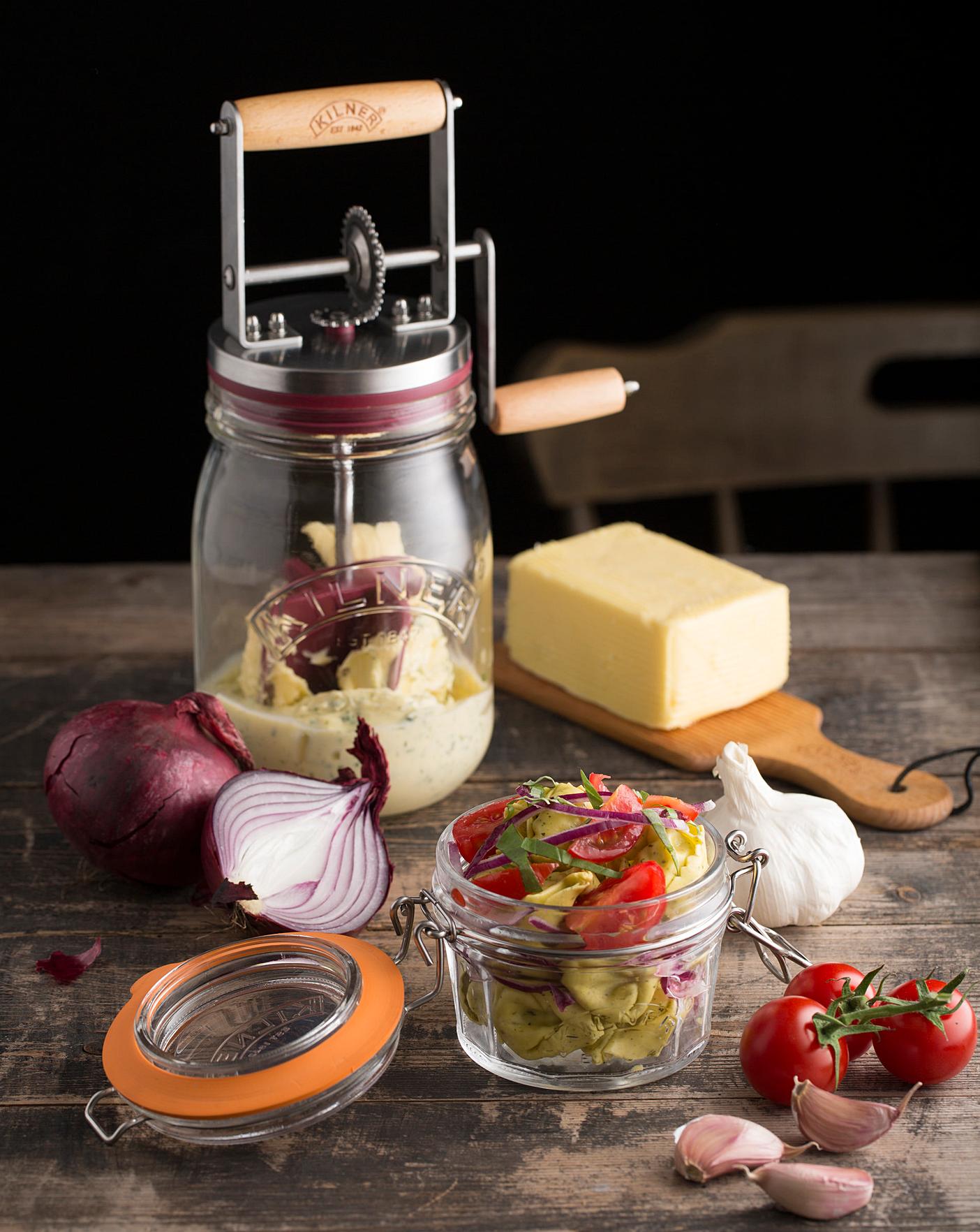 Kilner® Butter Churner Time Lapse Video 