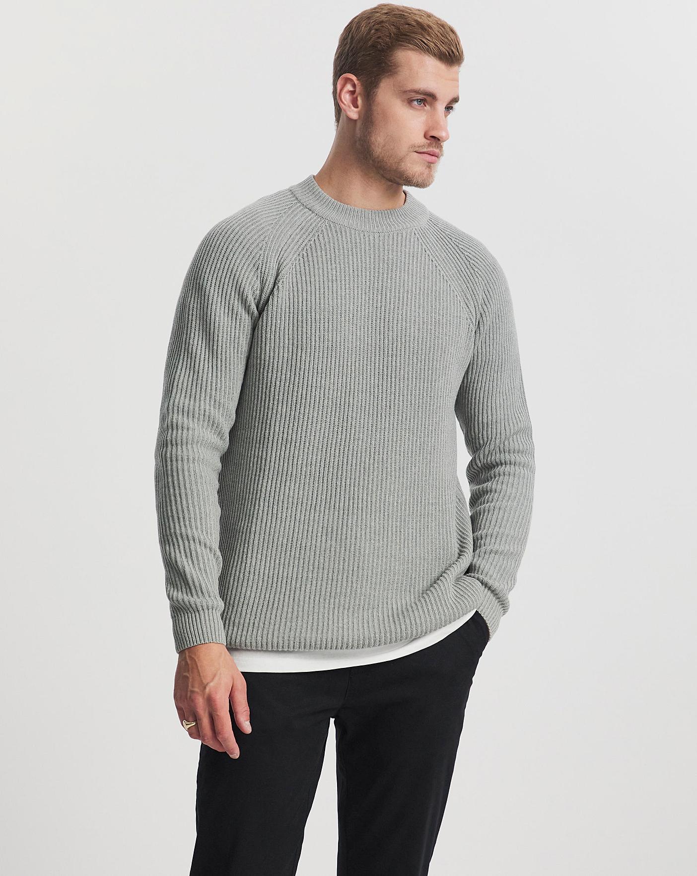 fisherman crew neck jumper