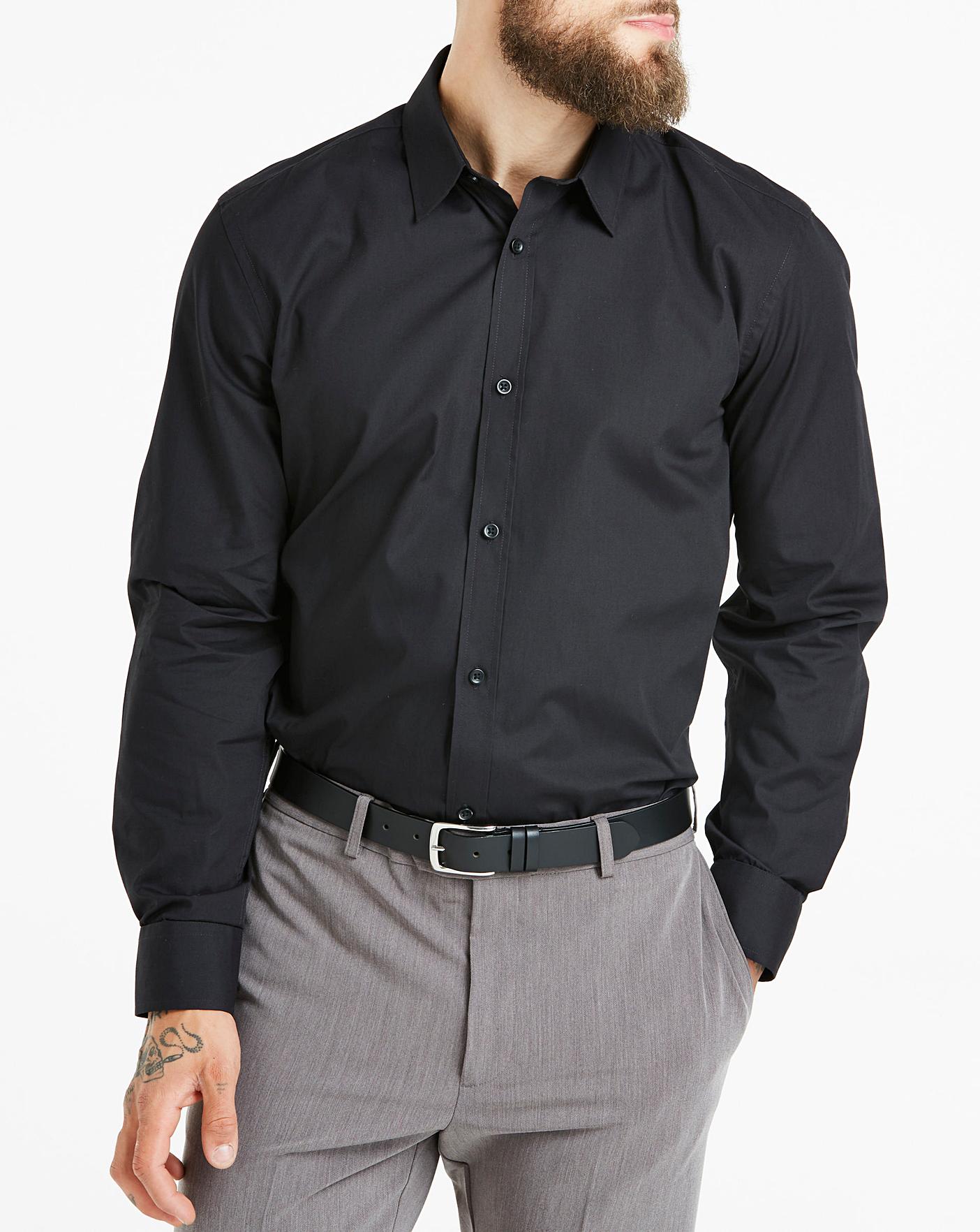 black long sleeve shirt with jeans