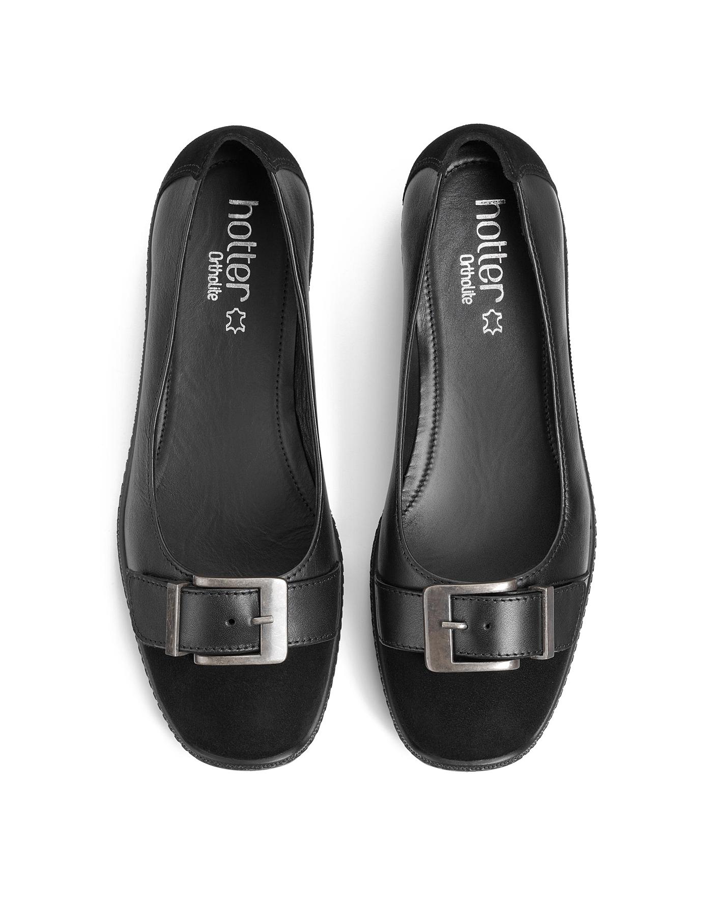 Hotter Trust Wide Fit Slip-On Shoe | J D Williams