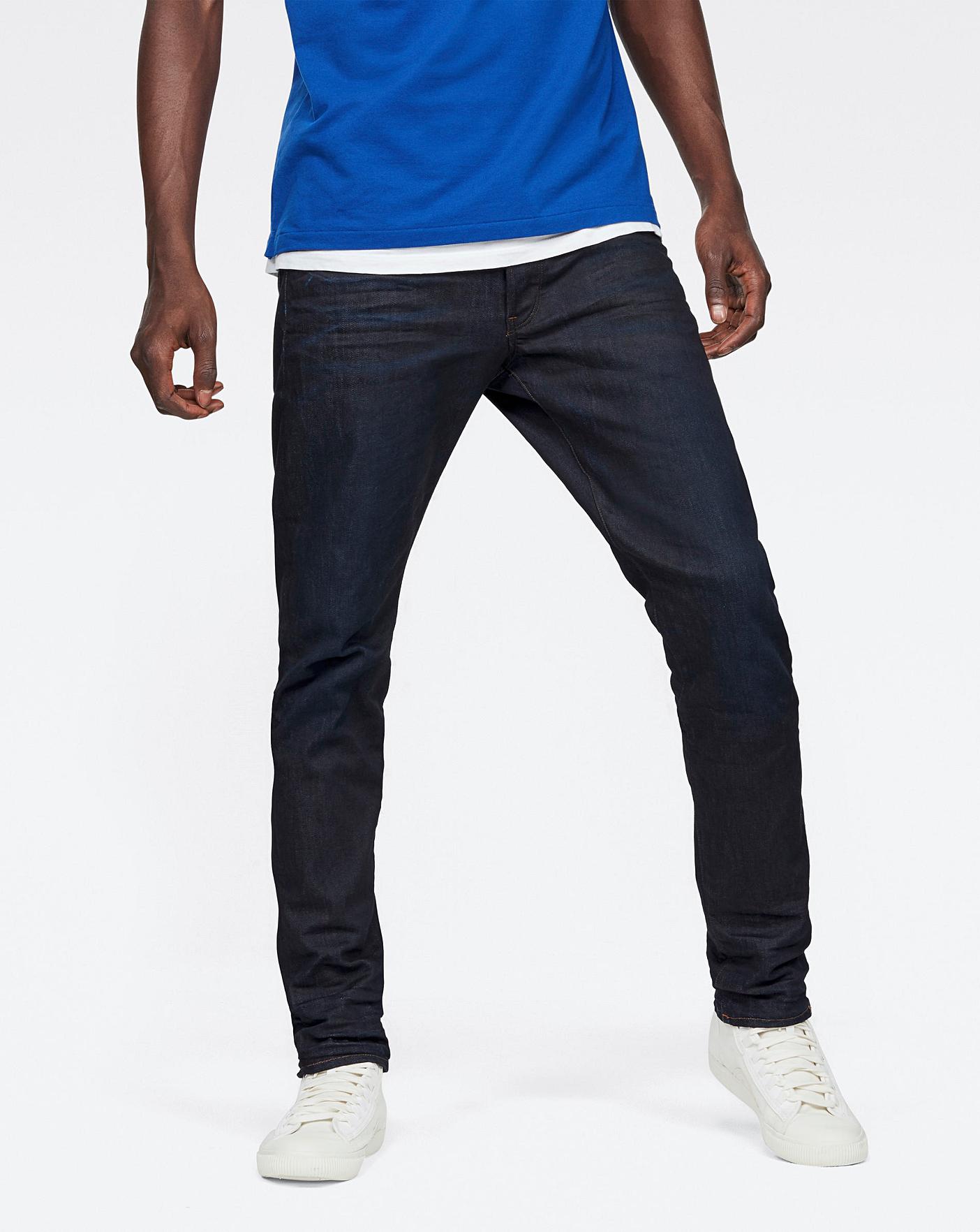 G-Star Raw 3301 Tapered Fit Jeans - 34XL - Men's