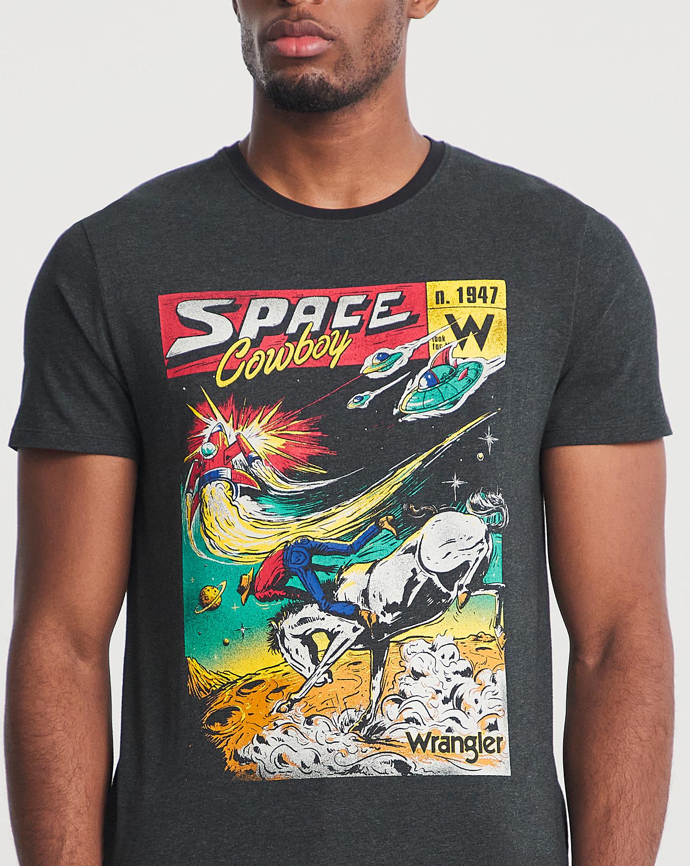 Wrangler Cosmic Cowboy T-Shirt | Jacamo