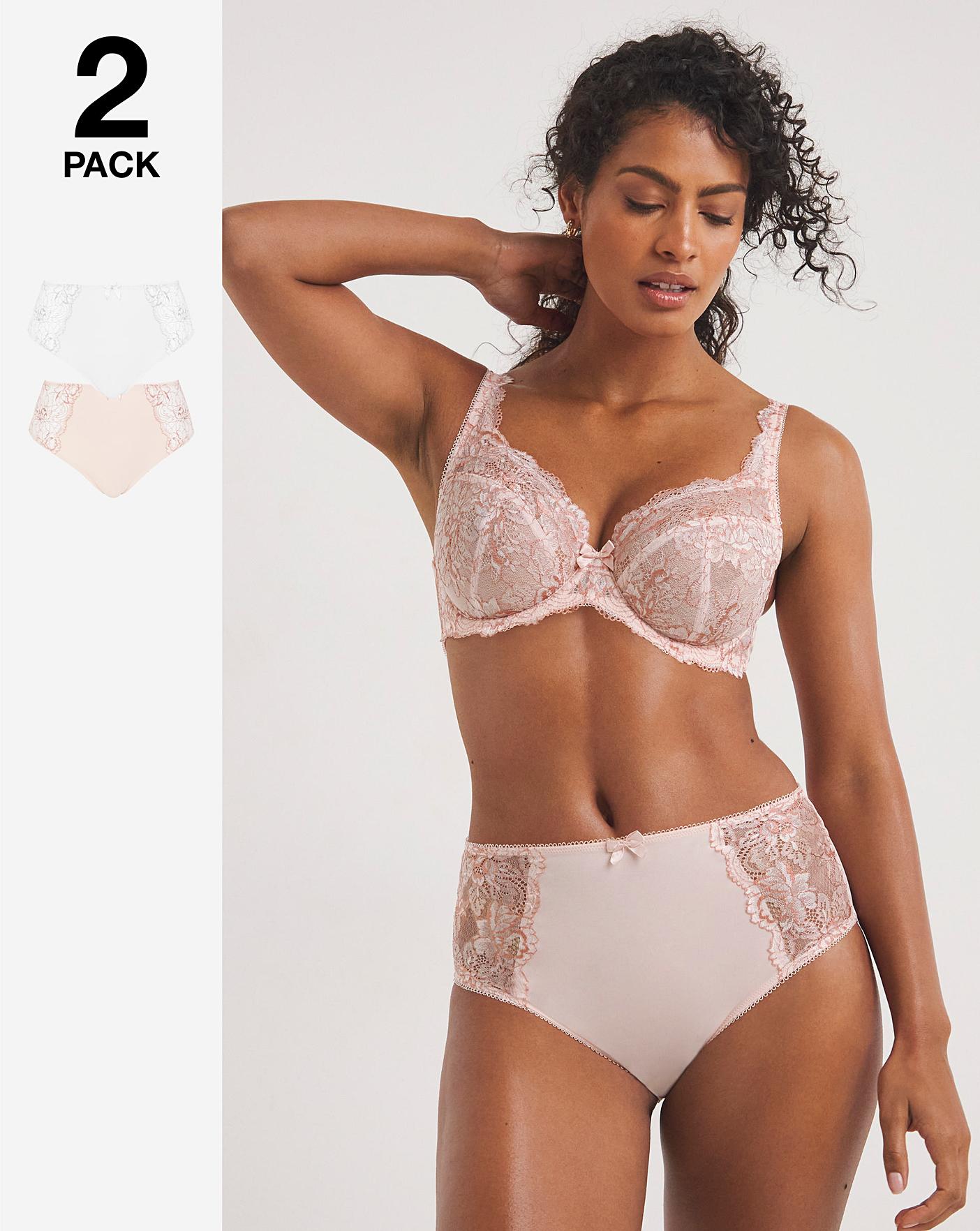 Buy PrettyCat Lightly Padded Underwired Full Cup Lace Multiway Bra
