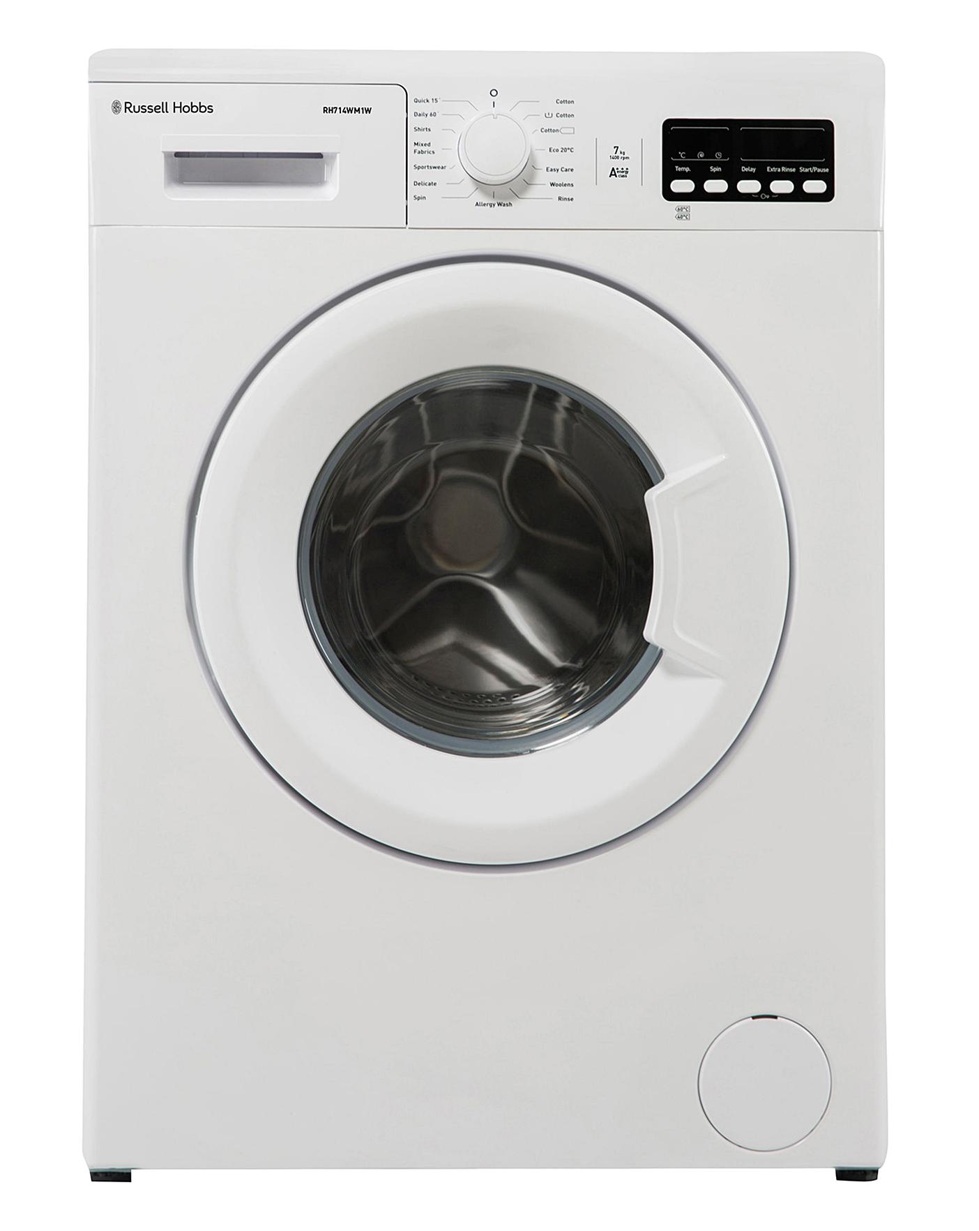 Russell Hobbs White 7kg Washing Machine Oxendales
