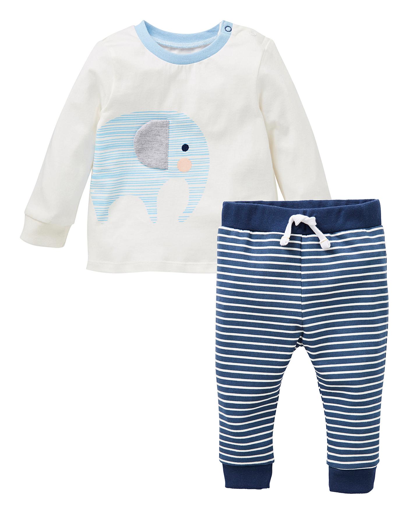 baby boy sweatshirt and joggers