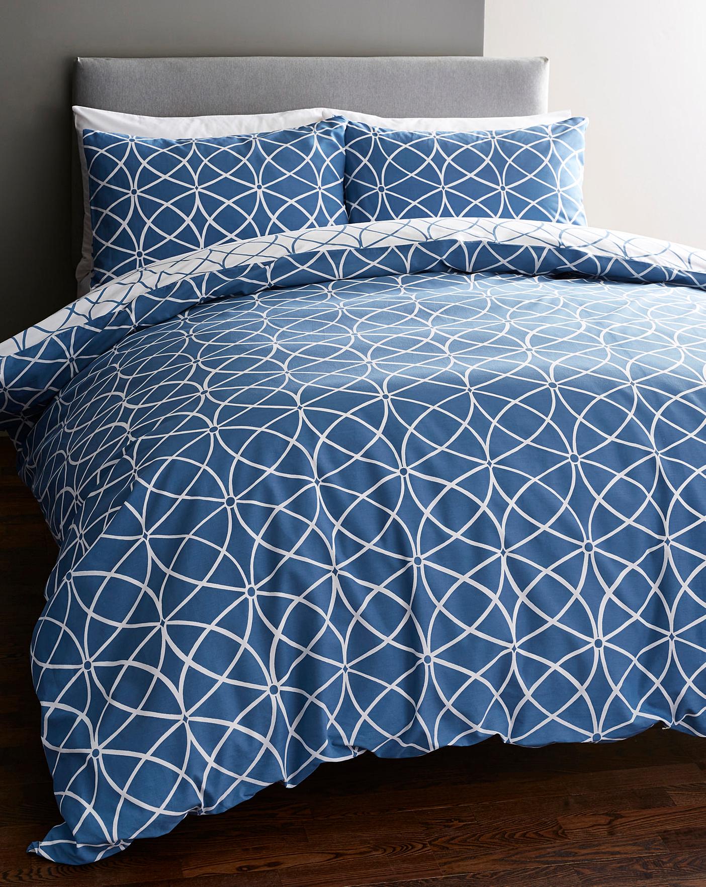 Montana Blue Duvet Cover Set Oxendales