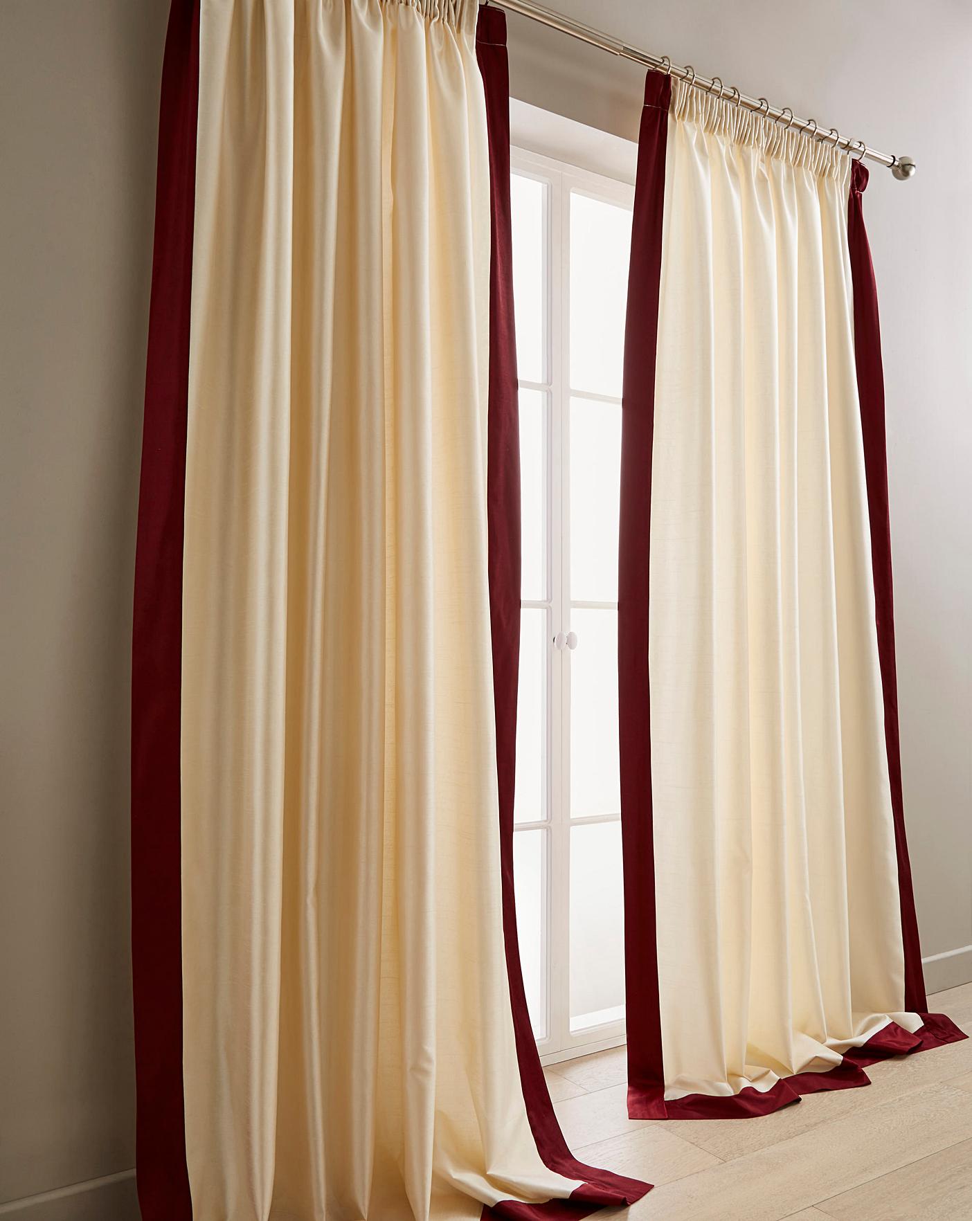 Harlington Pencil Pleat Lined Curtains J D Williams