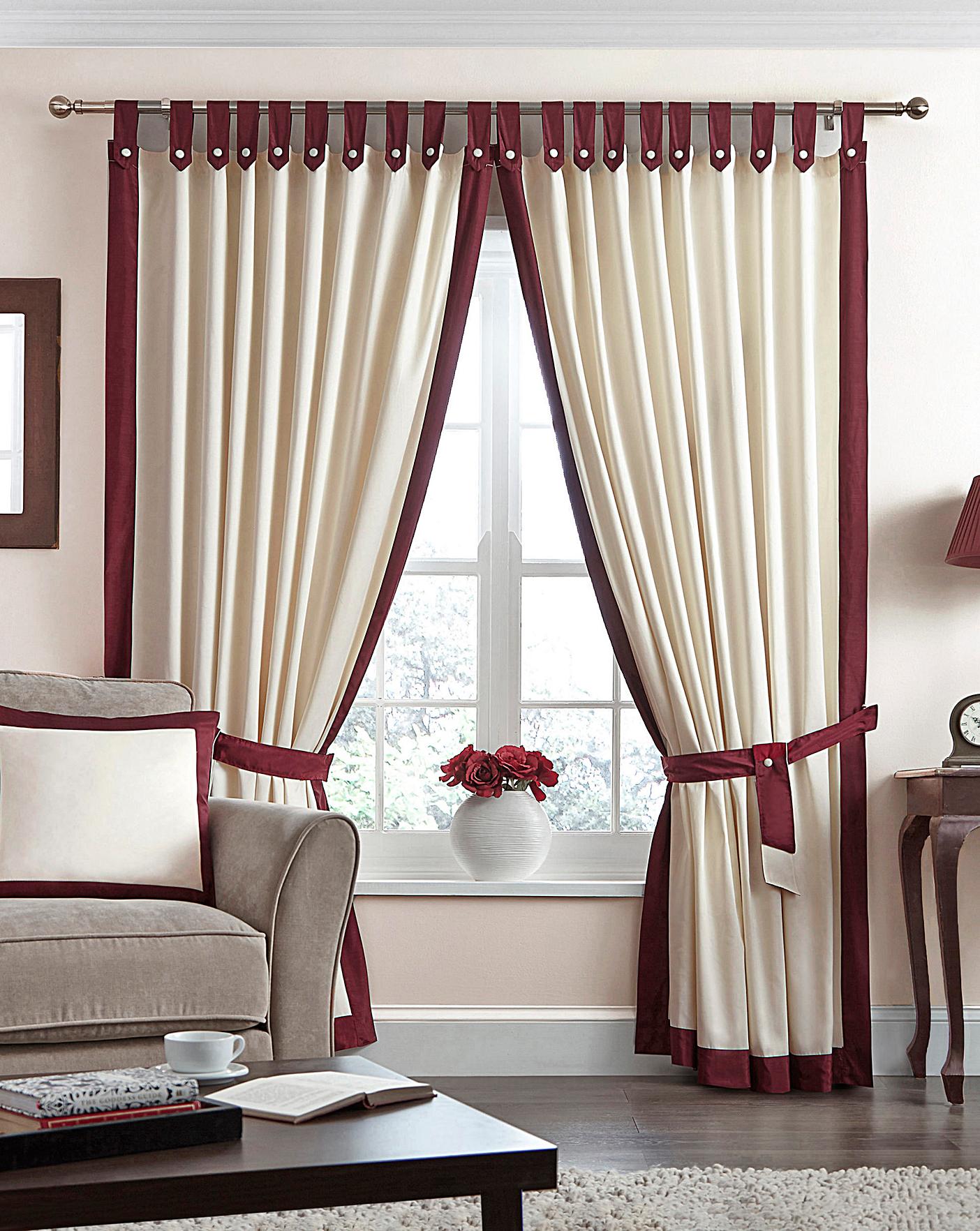 Harlington Tab Top Lined Curtains Oxendales