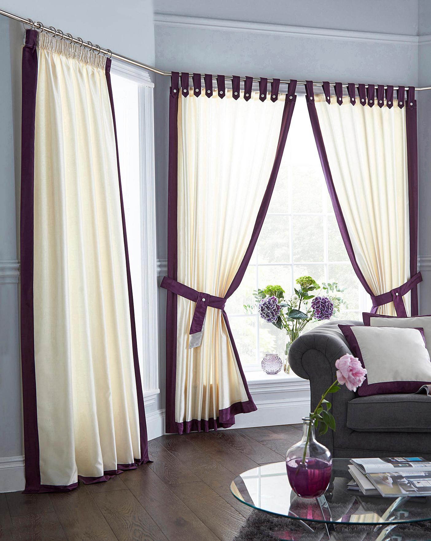 Harlington Tab Top Lined Curtains Oxendales