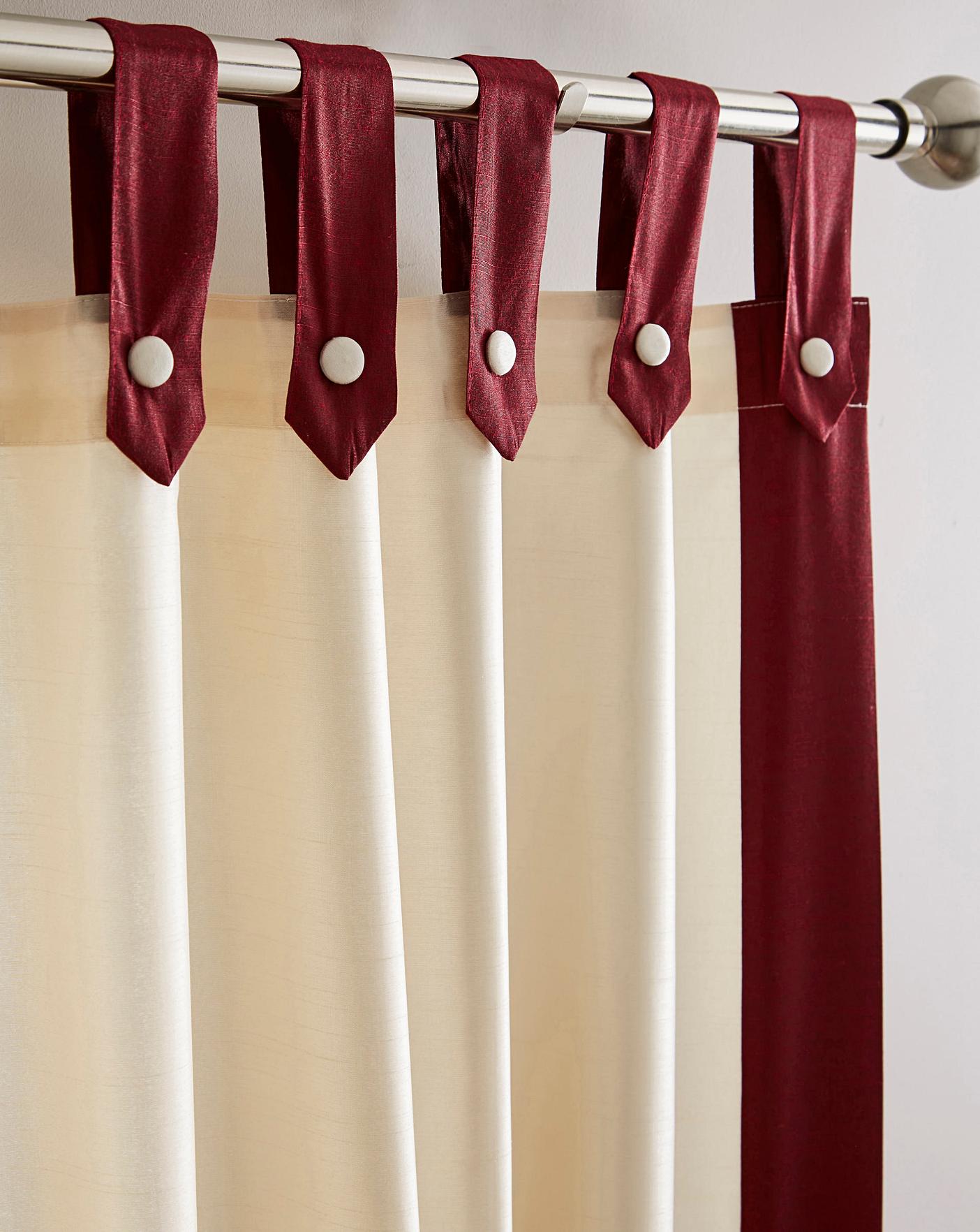 Harlington Tab Top Lined Curtains Oxendales
