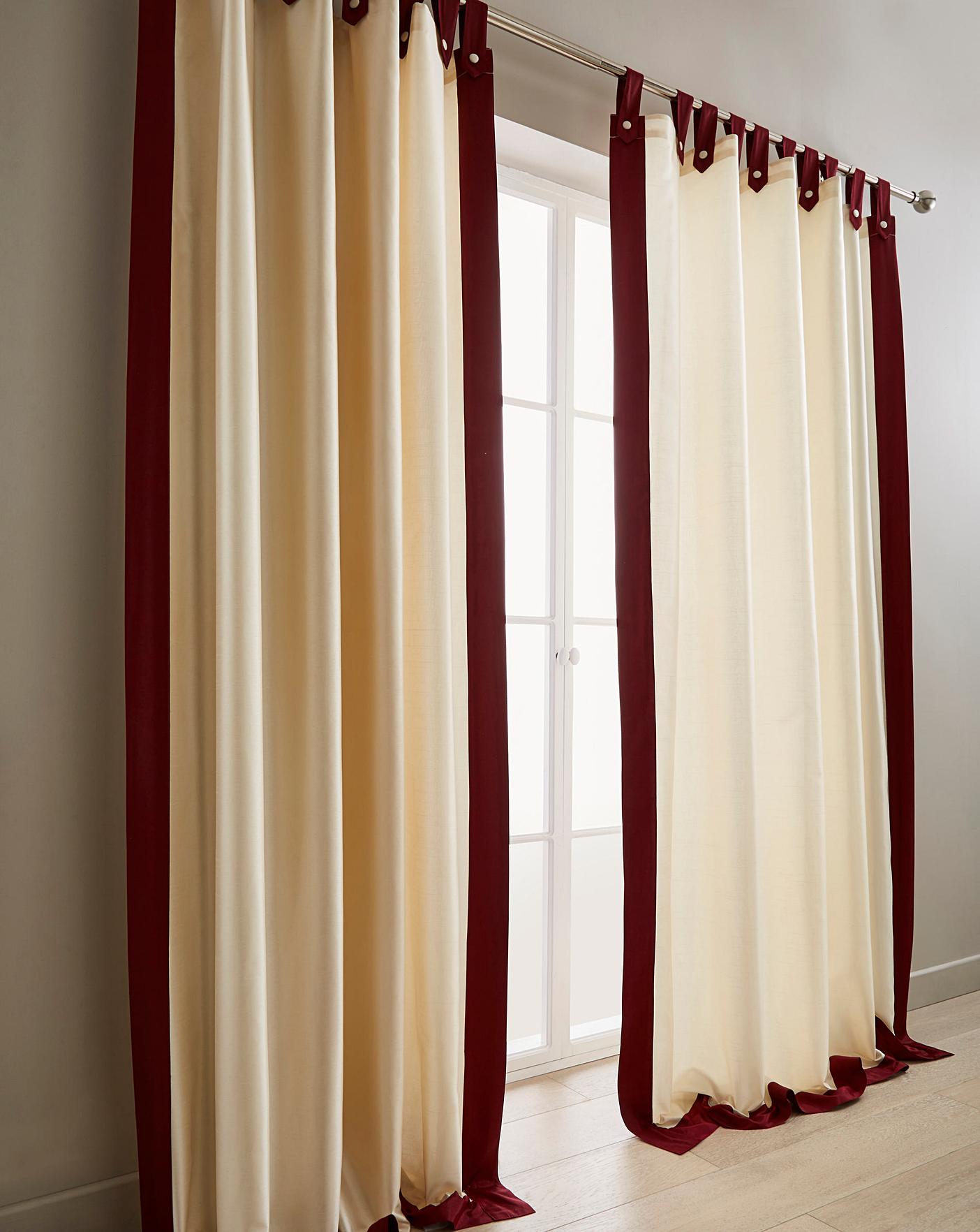 Harlington Tab Top Lined Curtains Oxendales