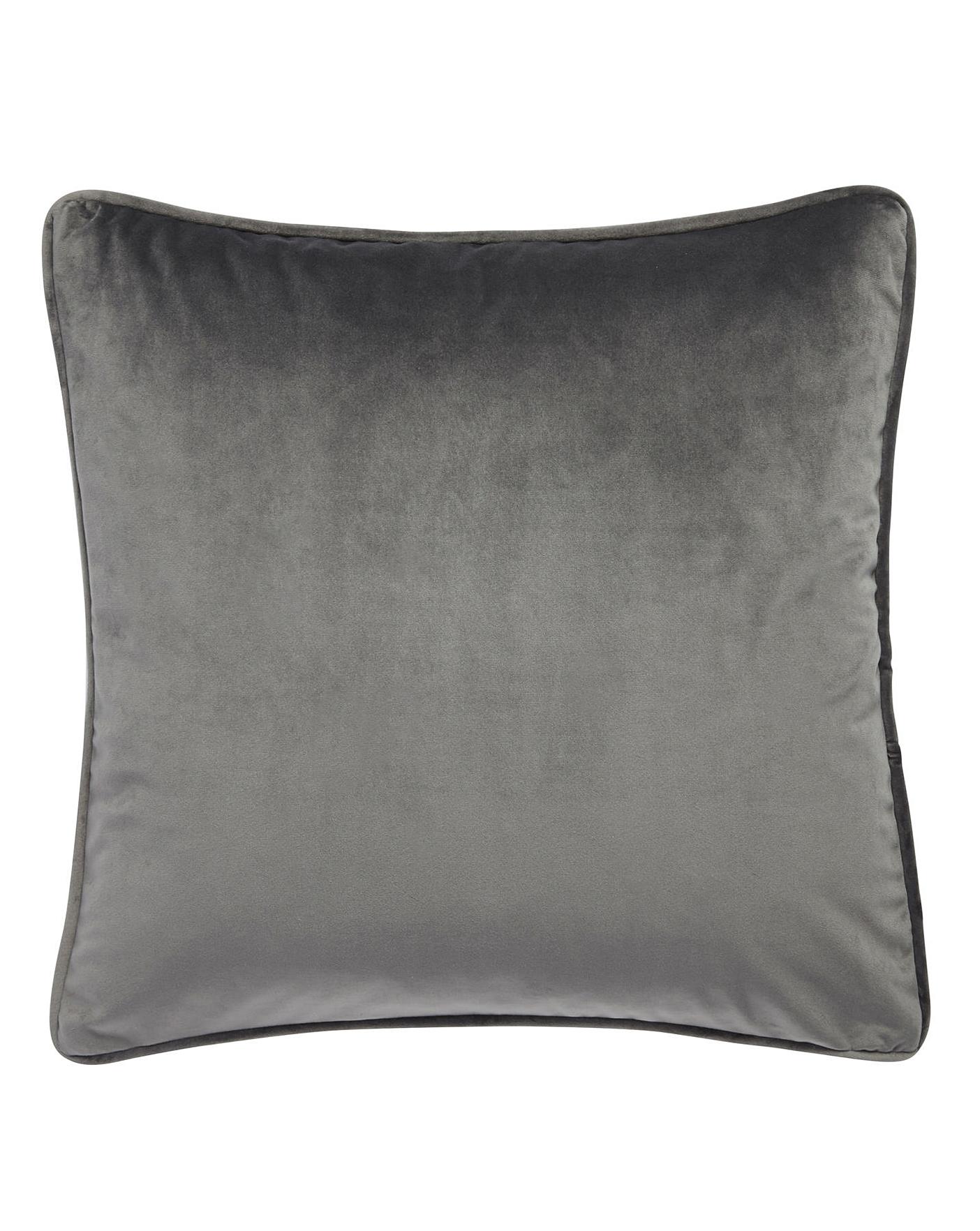 Luxury Velour Cushion Cover | J D Williams