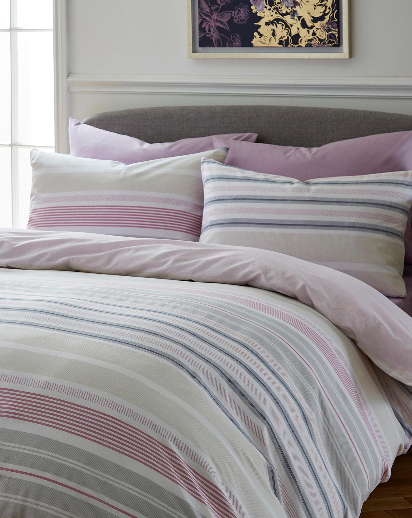 Peyton Pink Heather Duvet Cover Set Home Beauty Gift Reviews