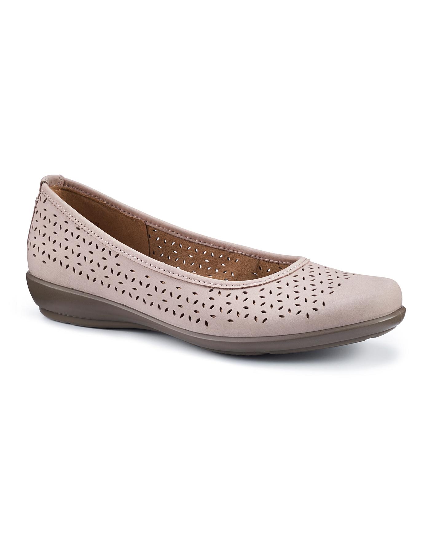 Hotter Livvy II Wide Fit Ballet Pump | Fashion World