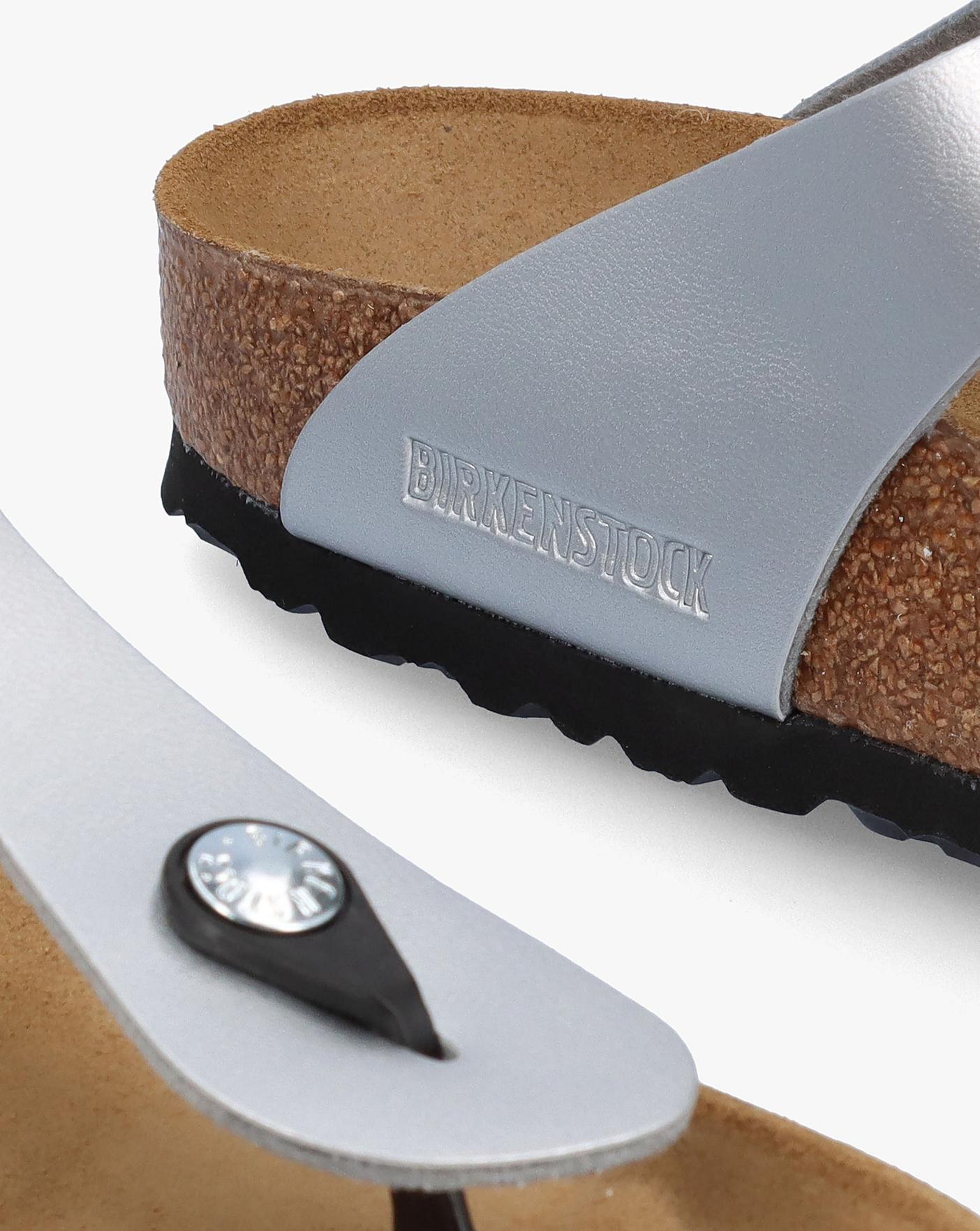 Silver gizeh birkenstocks cheap