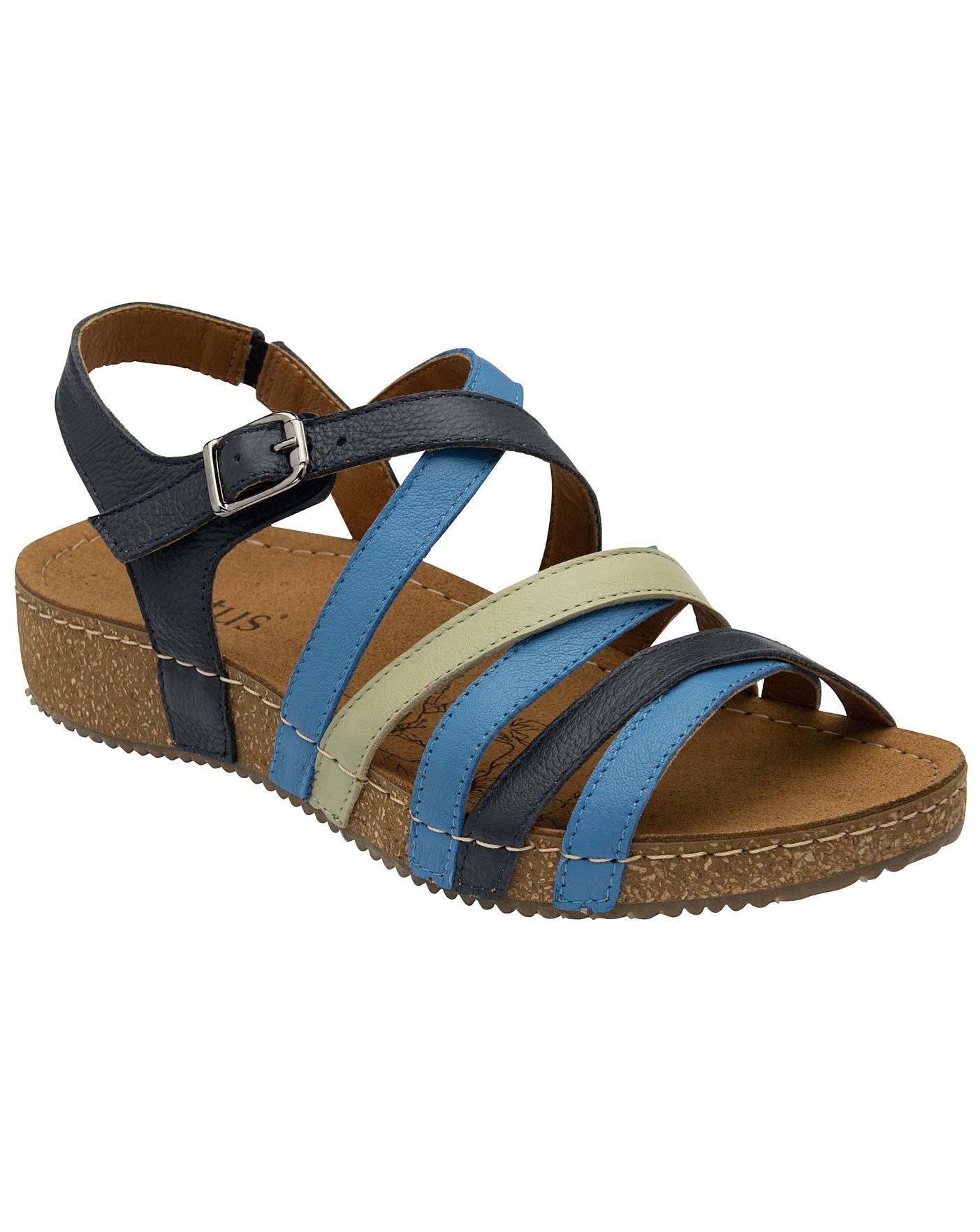 Lotus navy sandals new arrivals