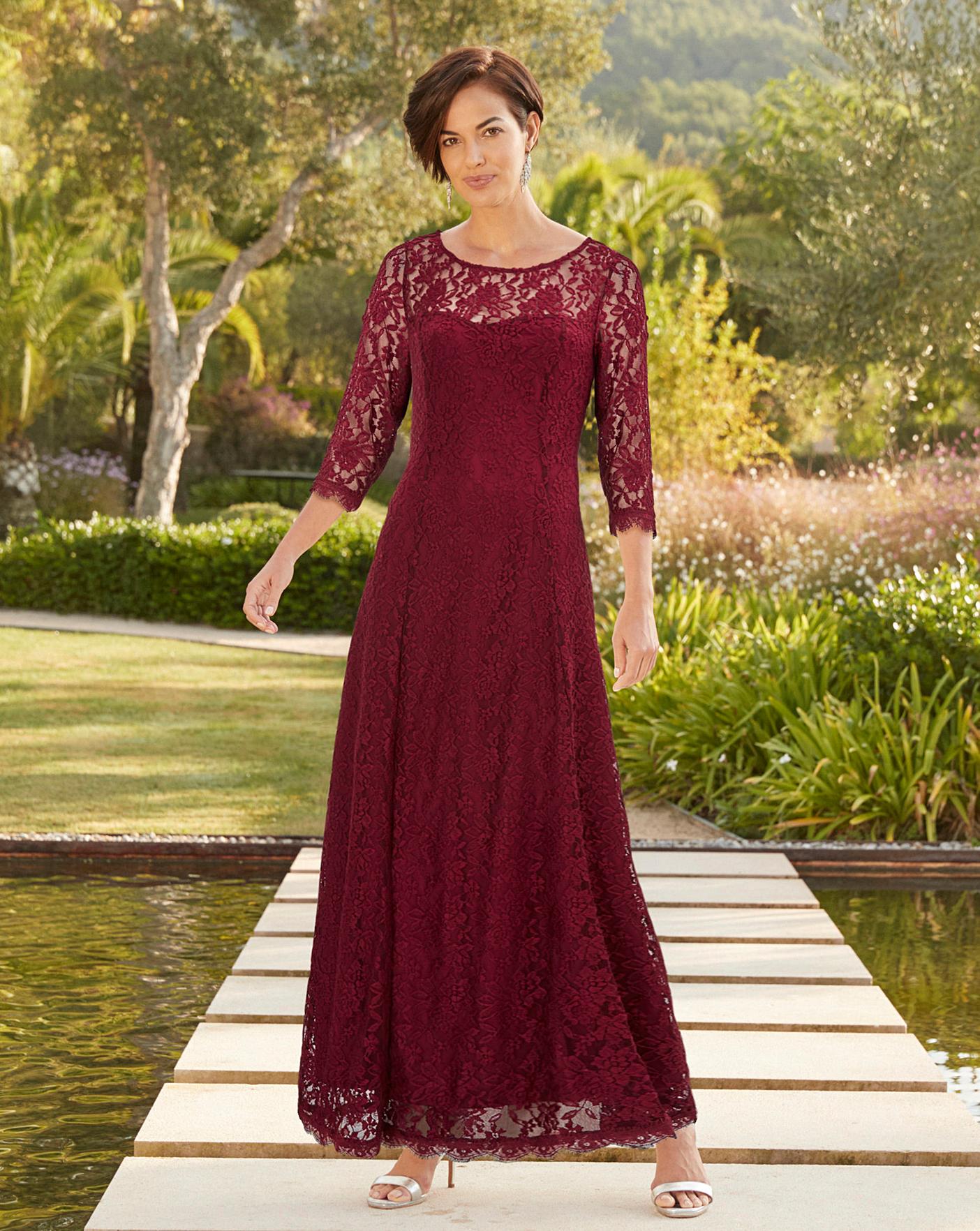 joanna hope lace maxi dress