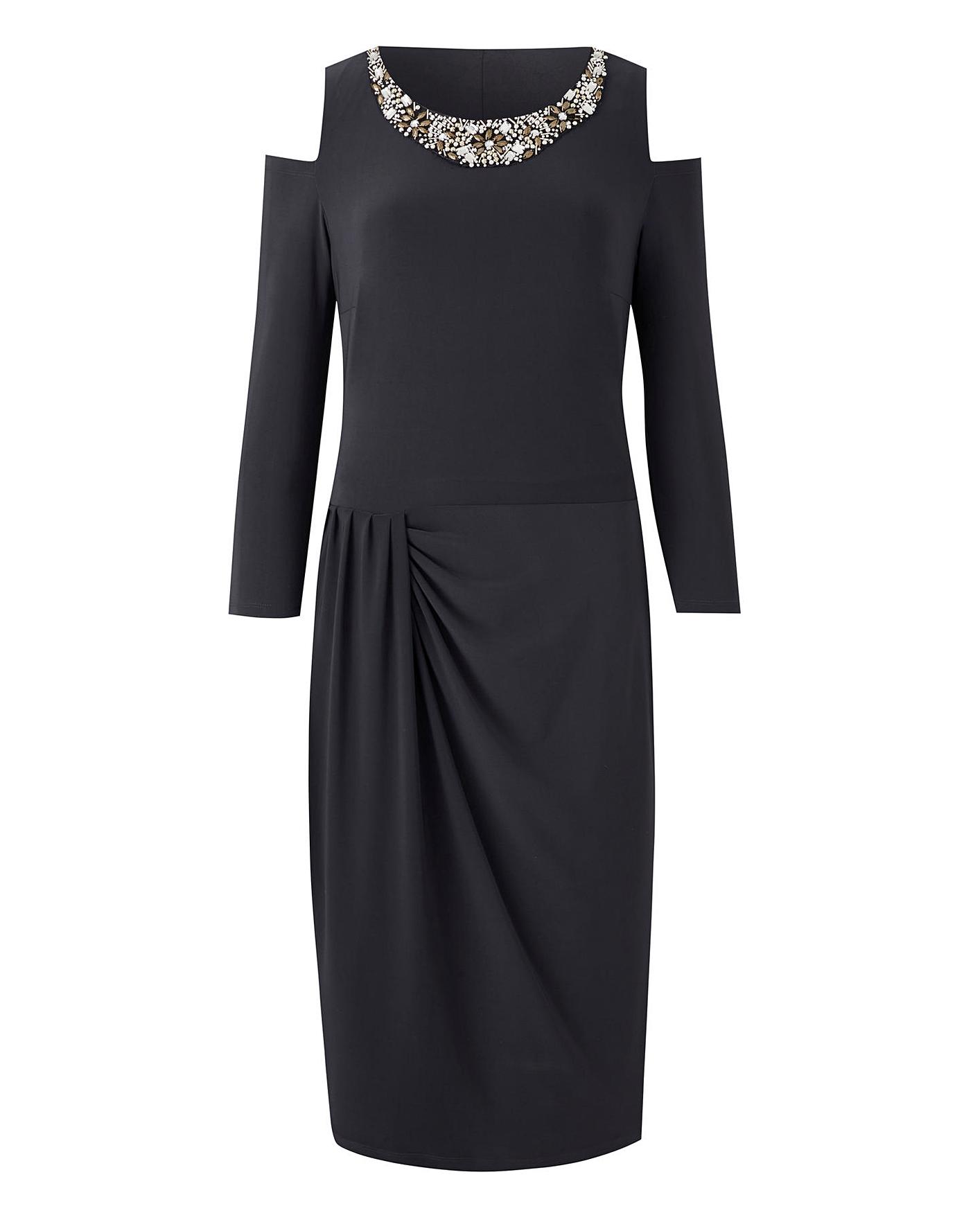 Together Cold Shoulder Dress J D Williams