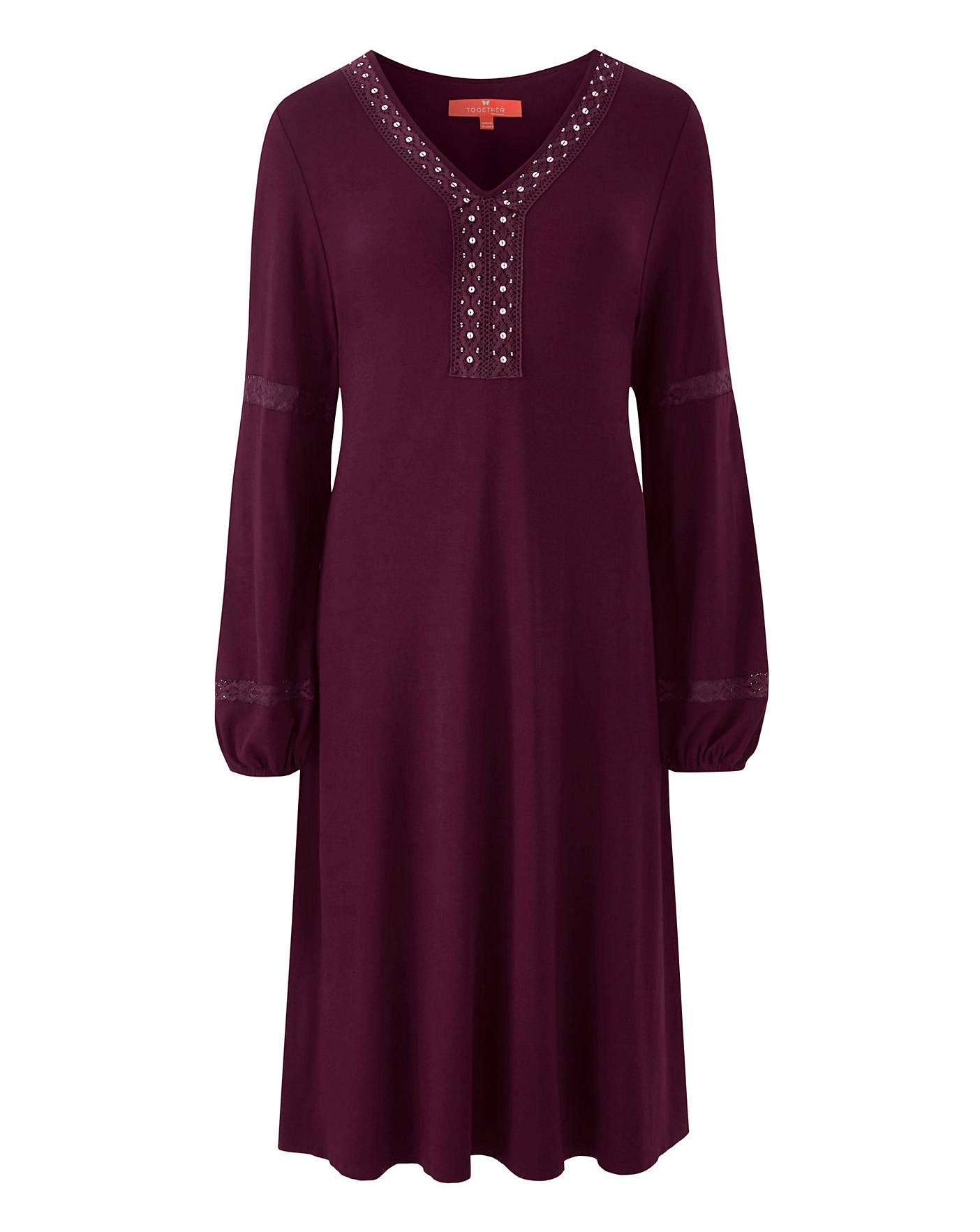 Together Jersey Dress J D Williams