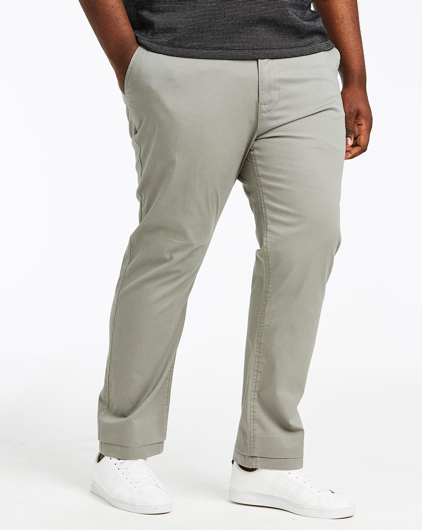 grey tapered chinos