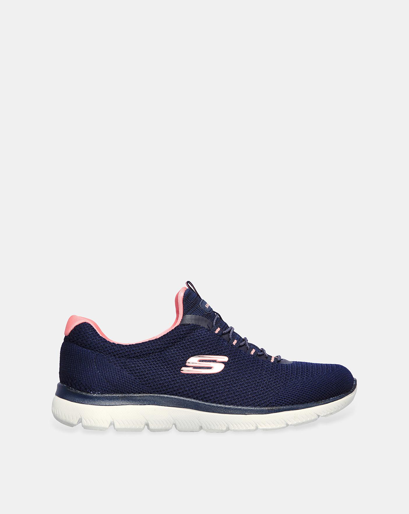 Skechers flat store knit slip on