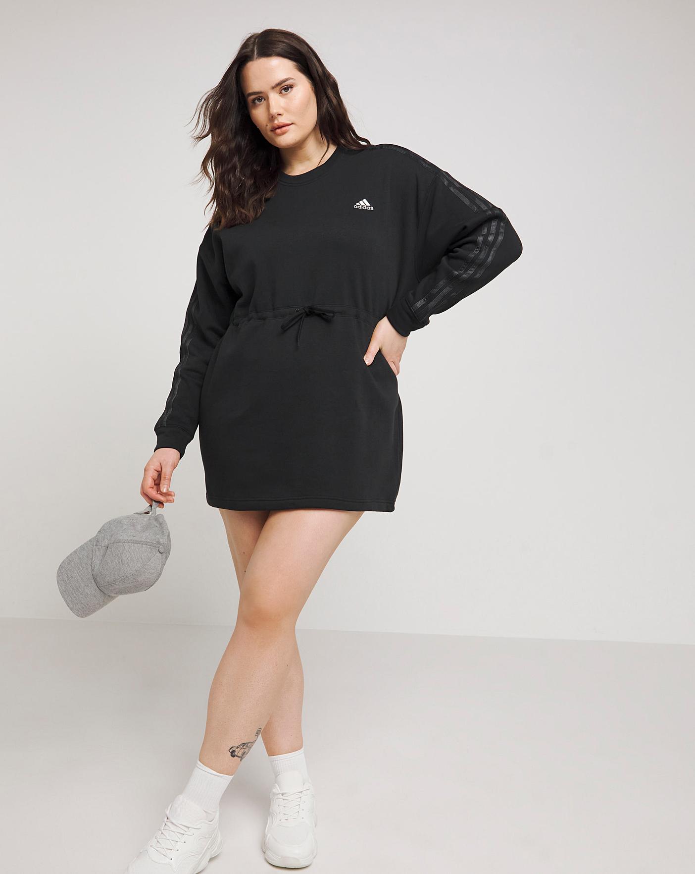 Adidas zip up dress best sale