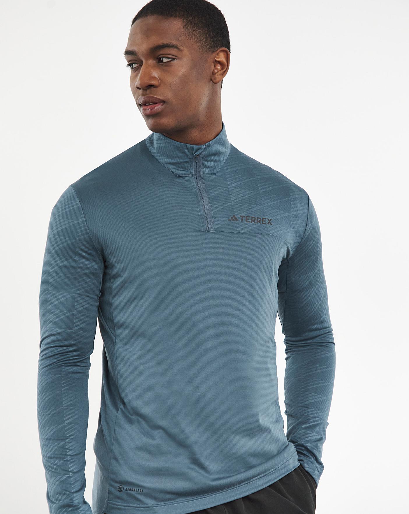 トップス A adidas】セットアップ可 ADILENIUM SEASON 3 ZIP WASHEDデニム (adidas