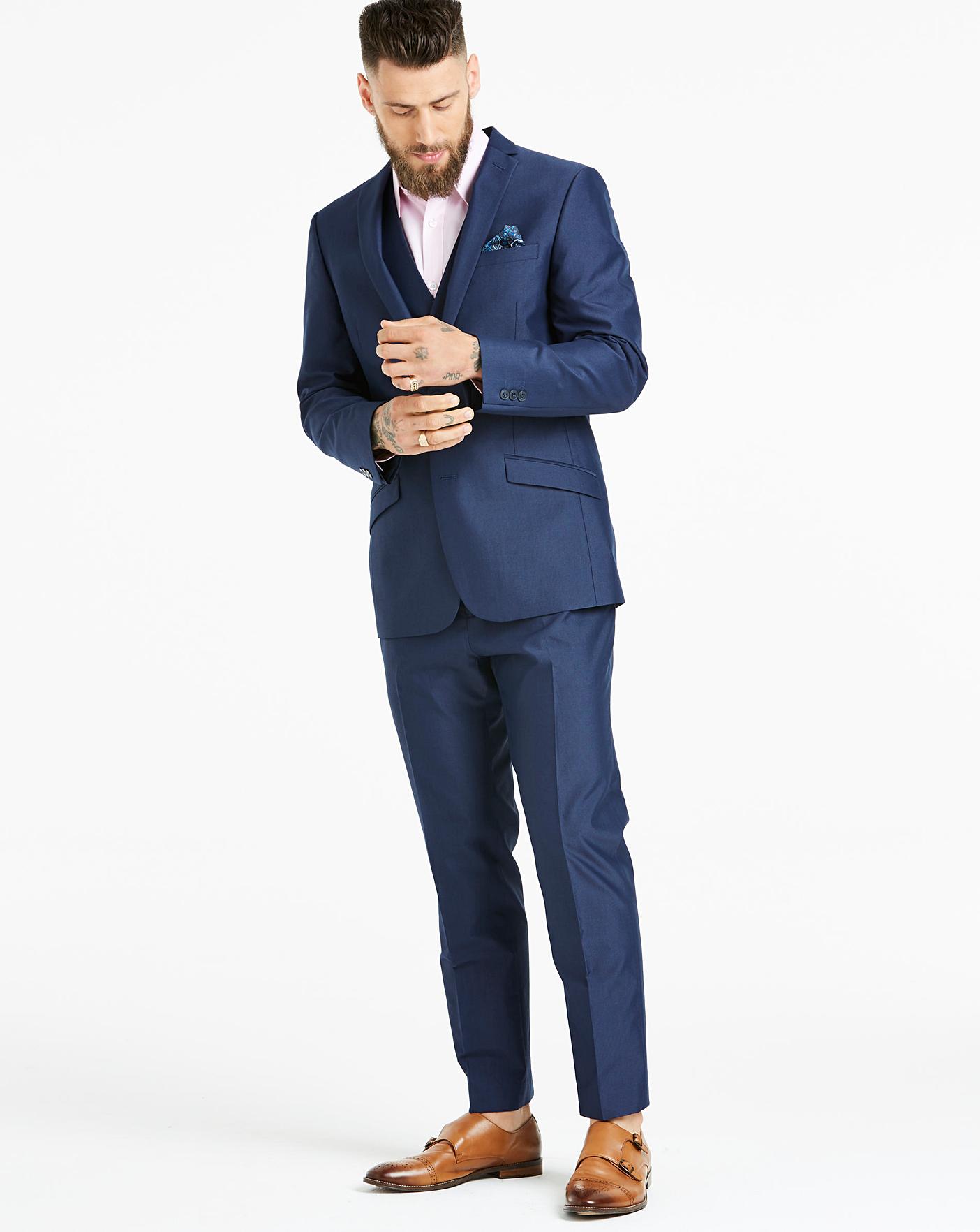 jacamo navy suit