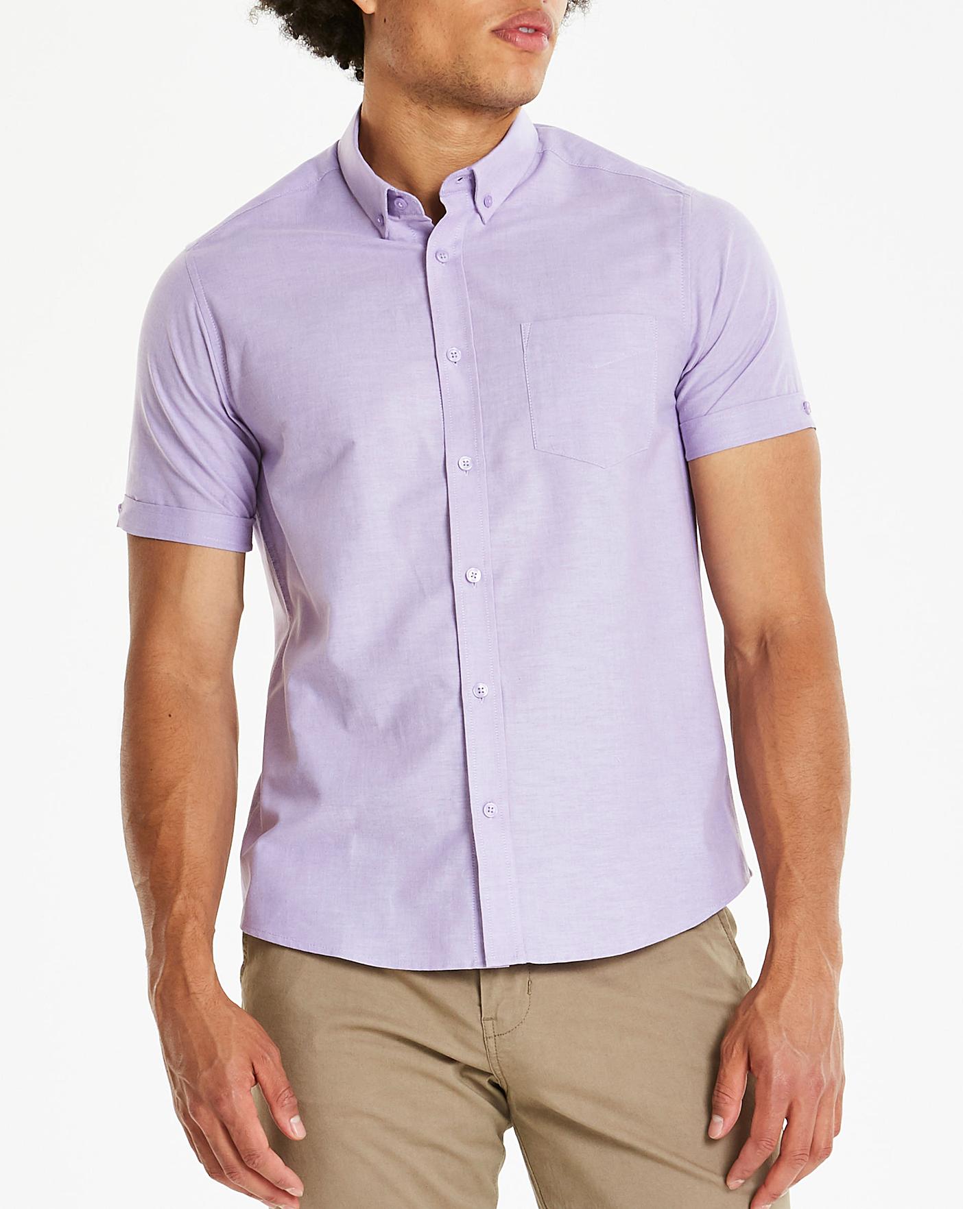 lilac oxford shirt