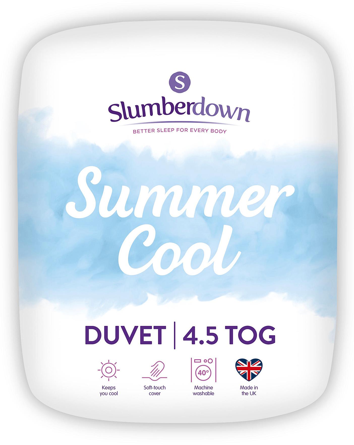 Slumberdown Summer Cool 4 5 Tog Duvet Oxendales