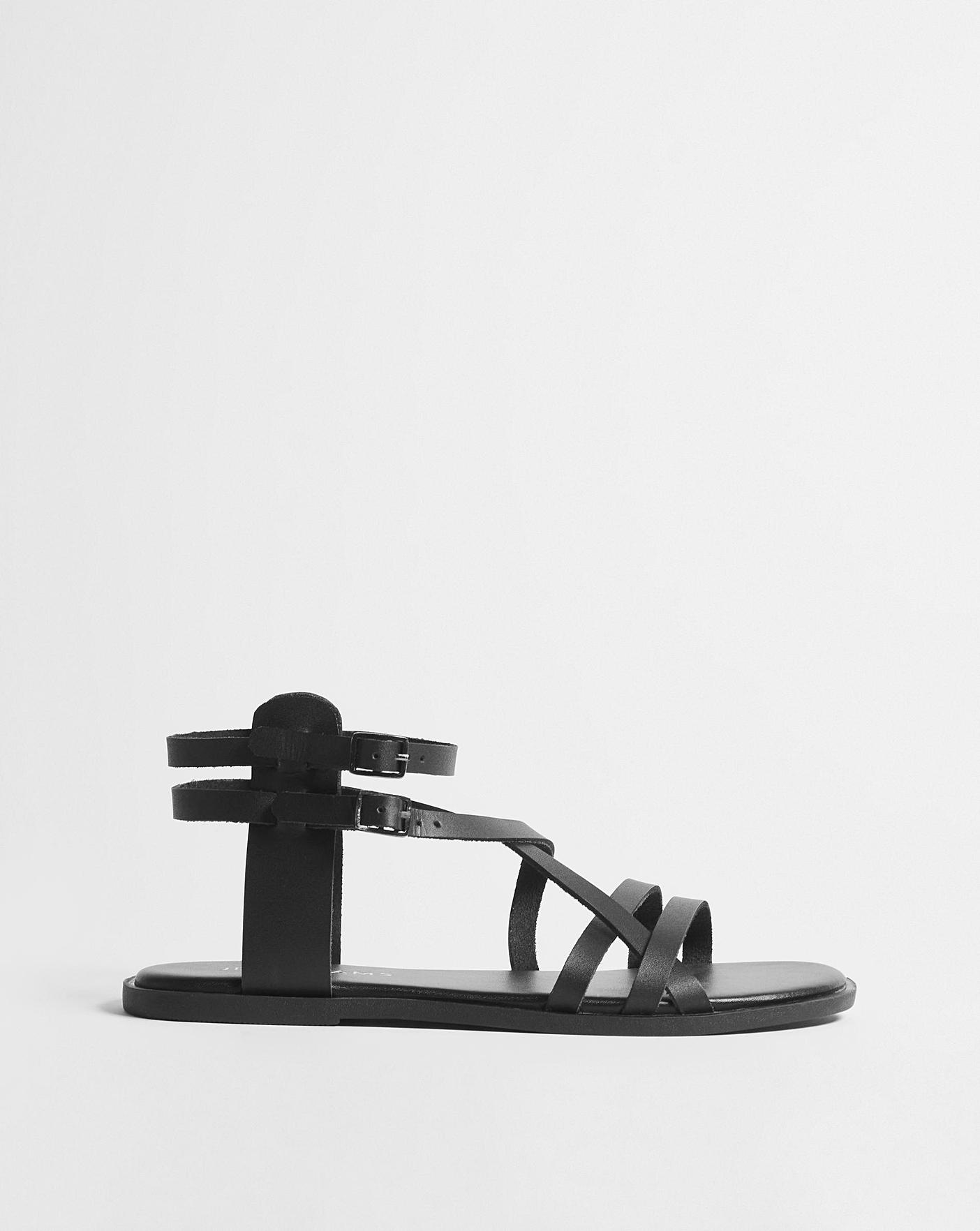 Leather Gladiator Sandal EEE Fit | Oxendales