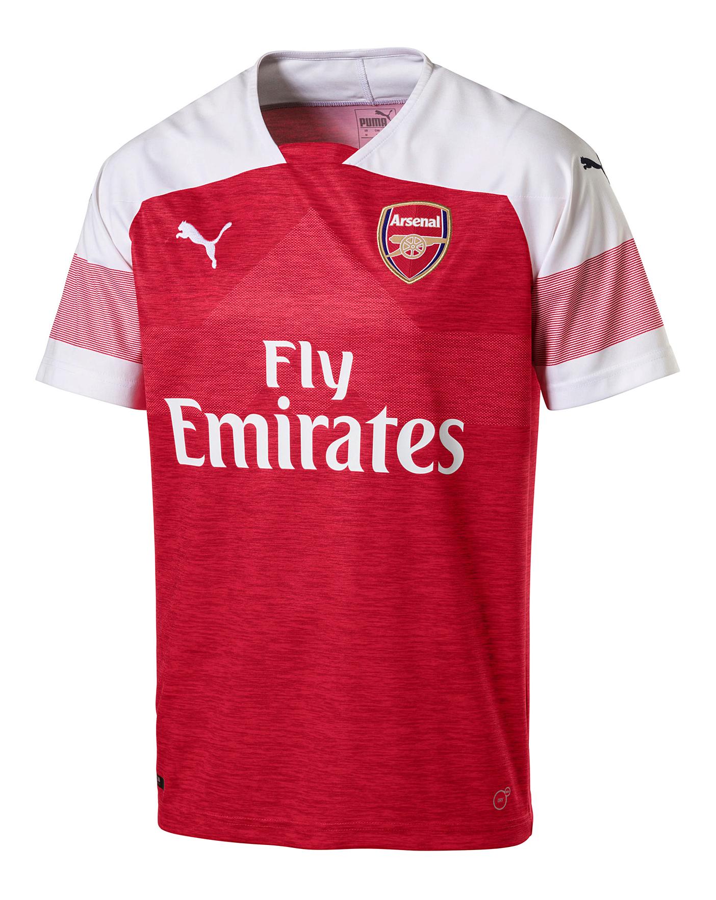 new arsenal home shirt