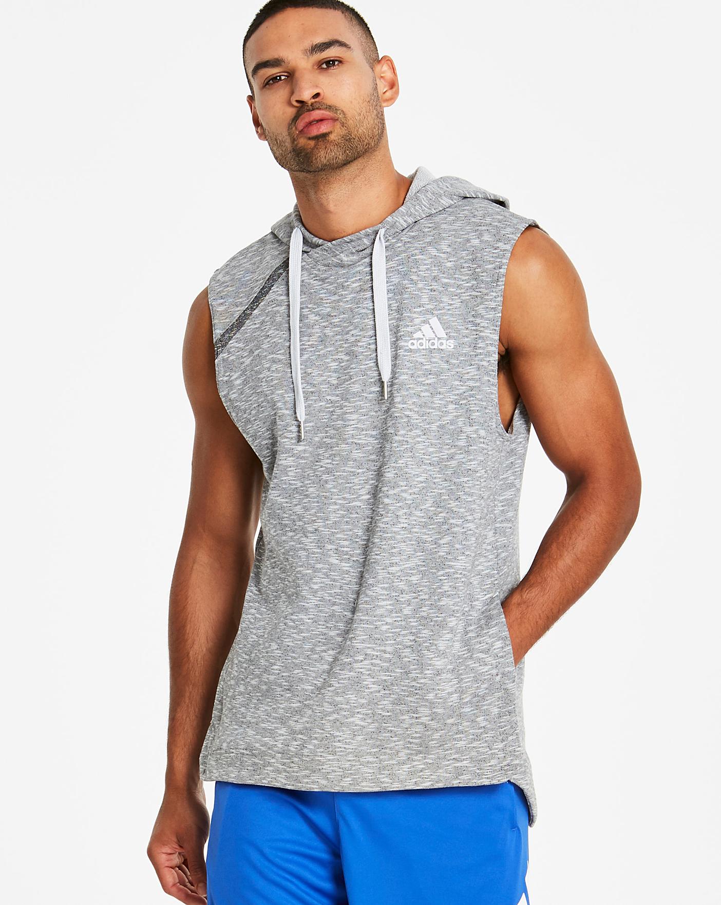 adidas sleeveless sweatshirt