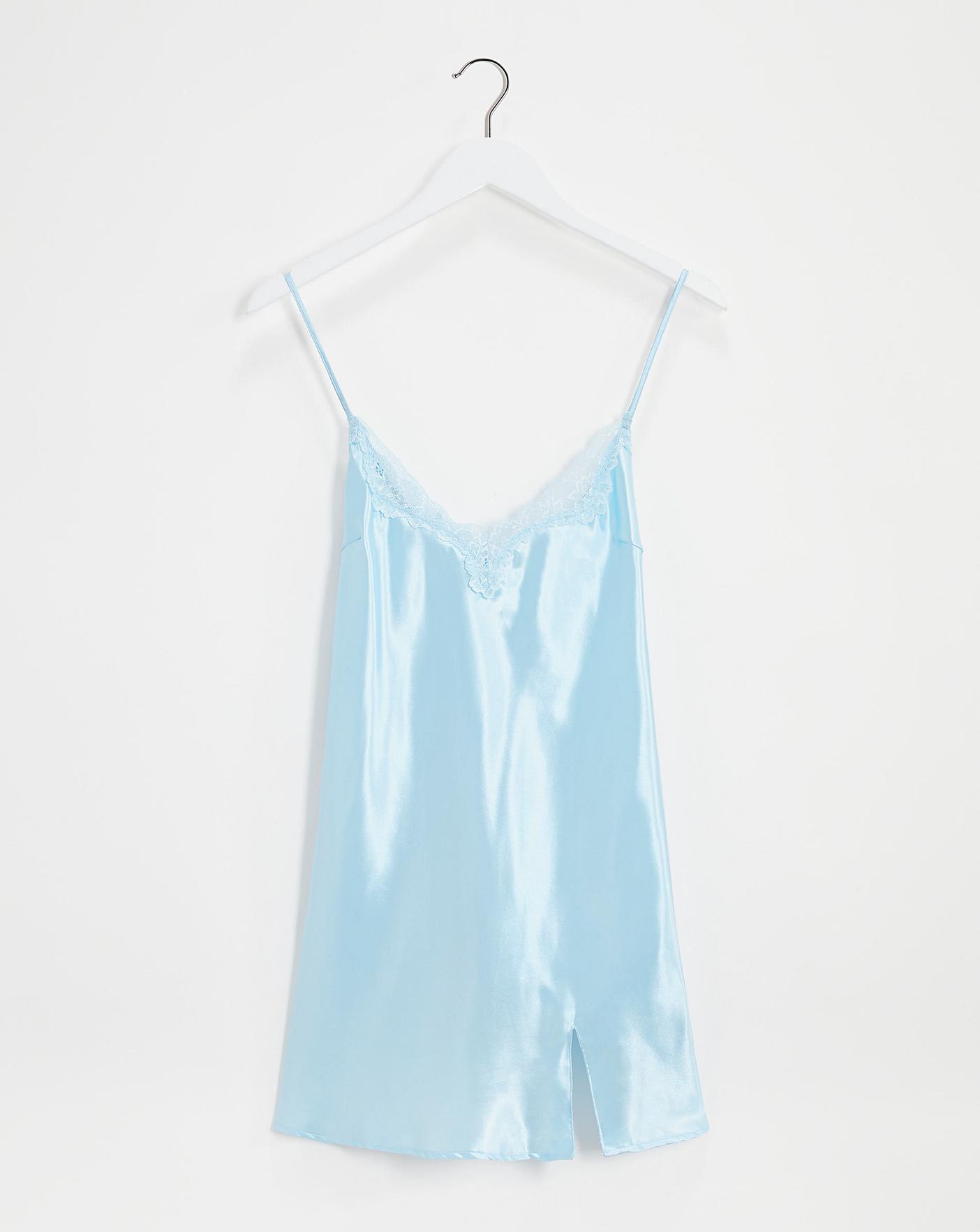 knix, Intimates & Sleepwear, Bnwt Lace Trim Sleep Cami Bouquet Blue
