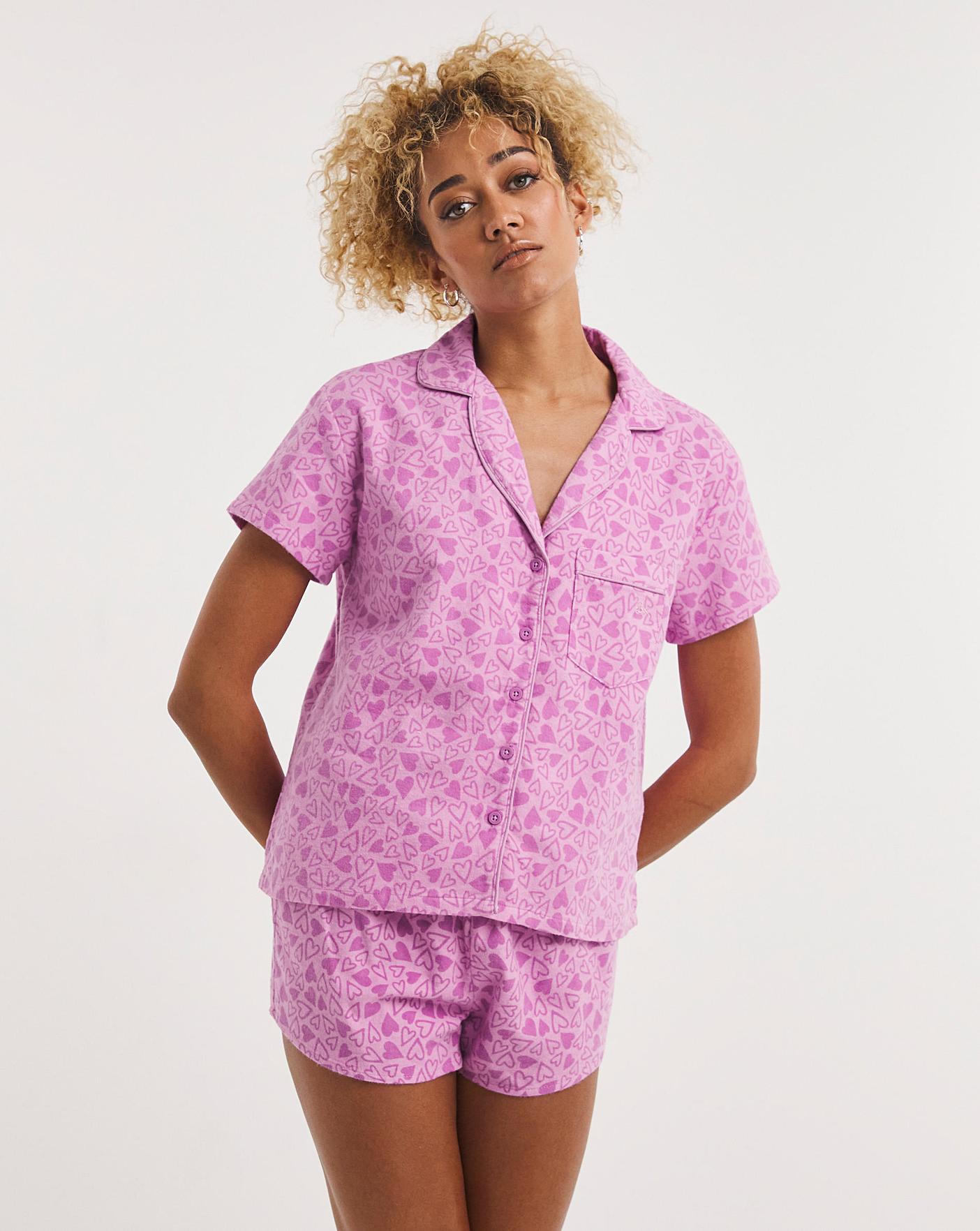 Boux Avenue Heart Shortie PJ in a Bag | J D Williams