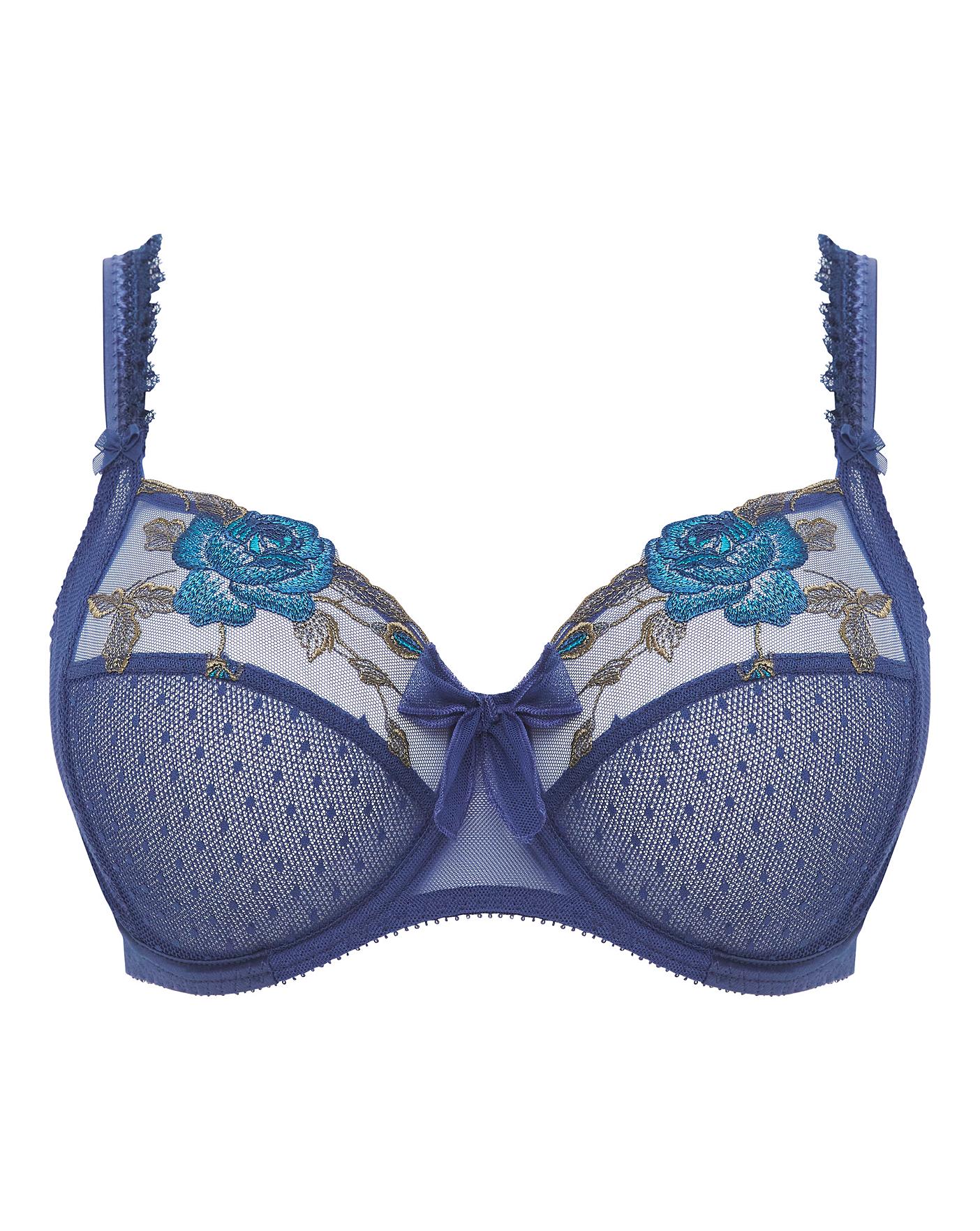 Empreinte Garence Low neck bra in Blue