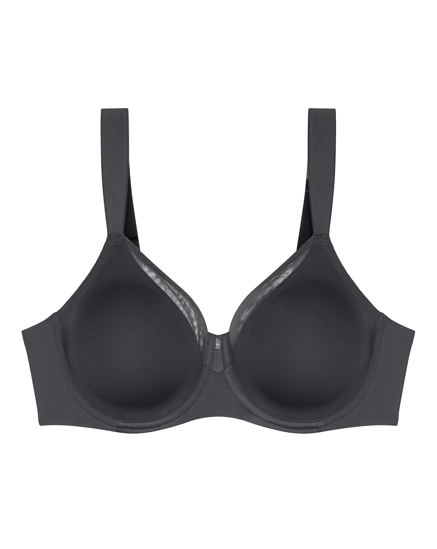 Airy sensation minimiser bra, black, Triumph