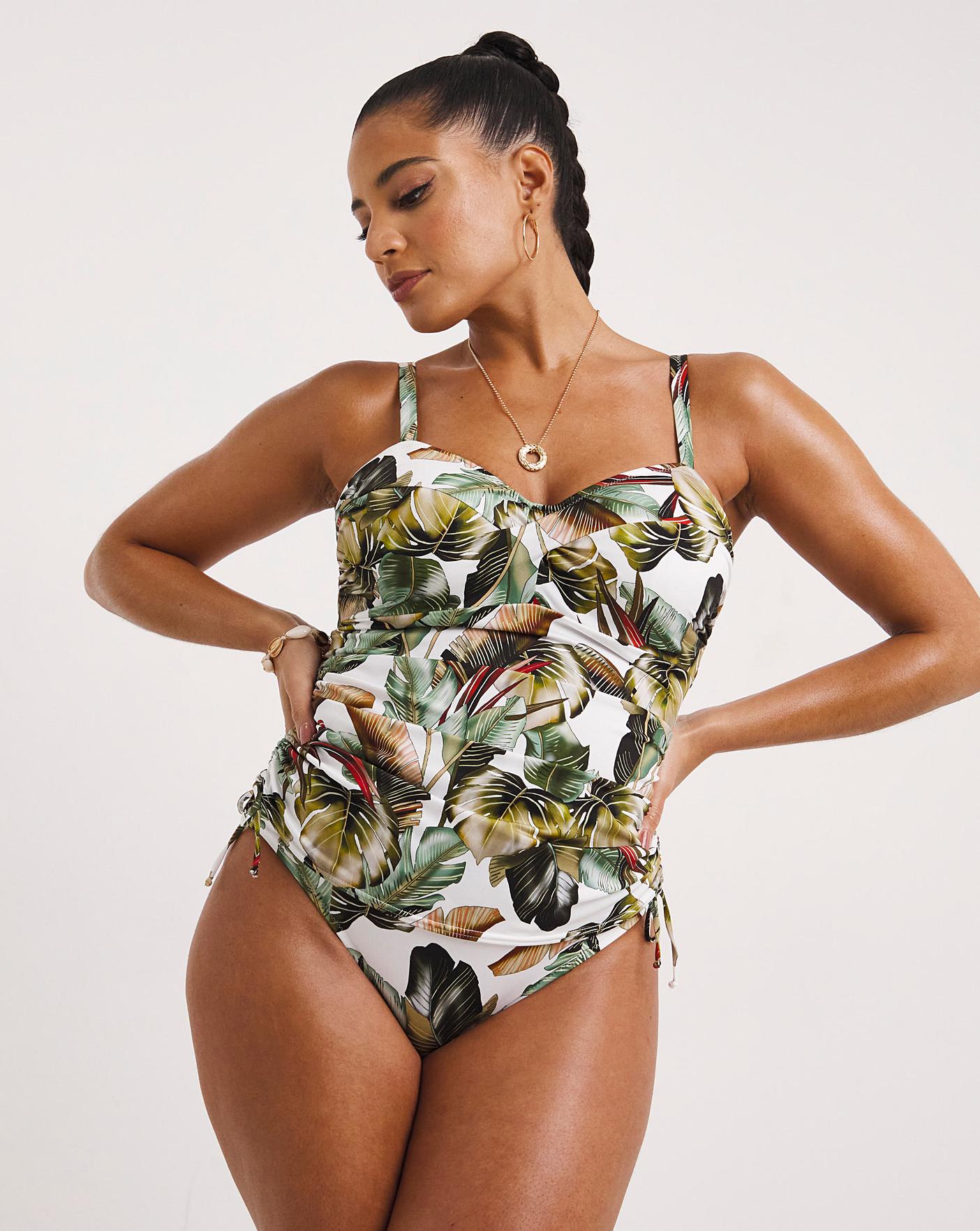 Kinabalu Jungle Twist Front Swimsuit from Fantasie