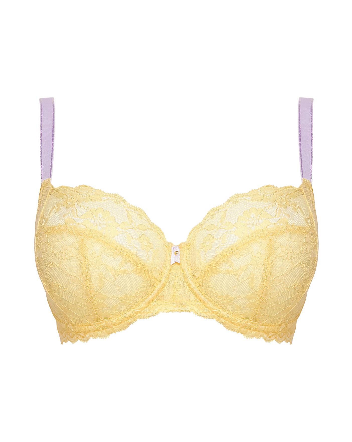 Freya Off Beat Balcony Bra Lemon