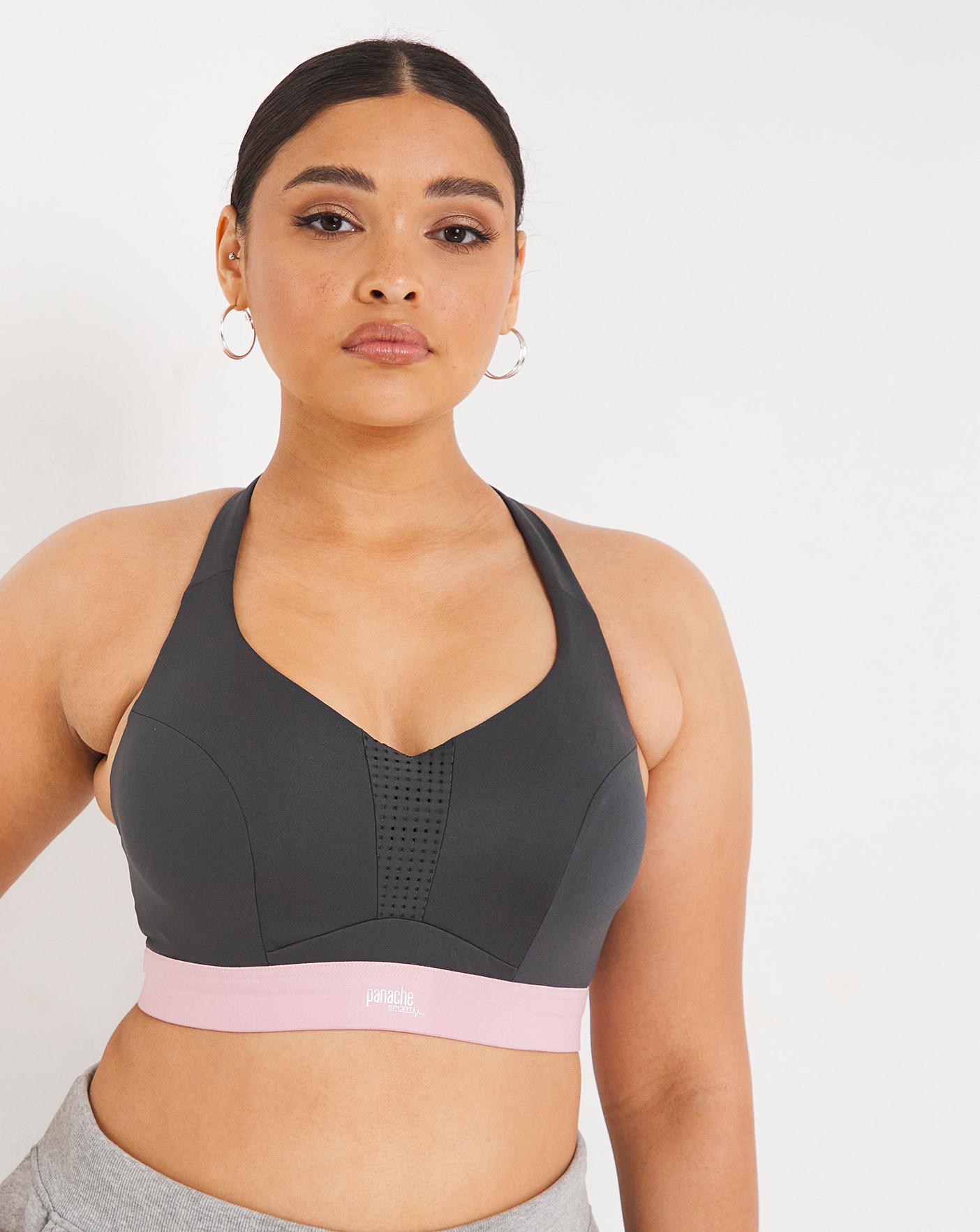 Ultra Perform Non-Padded Wired Sports Bra - Black