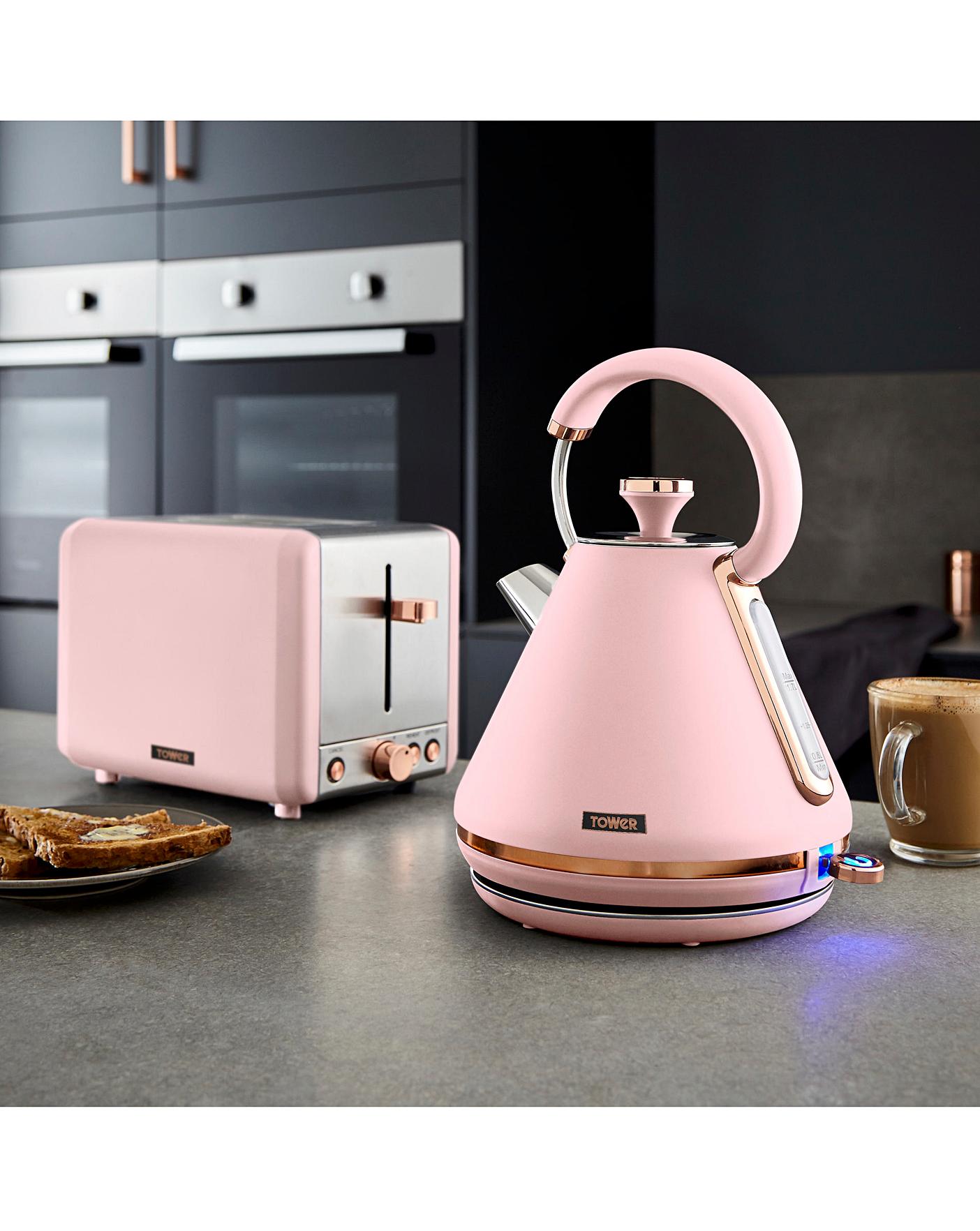 tower kettle pink