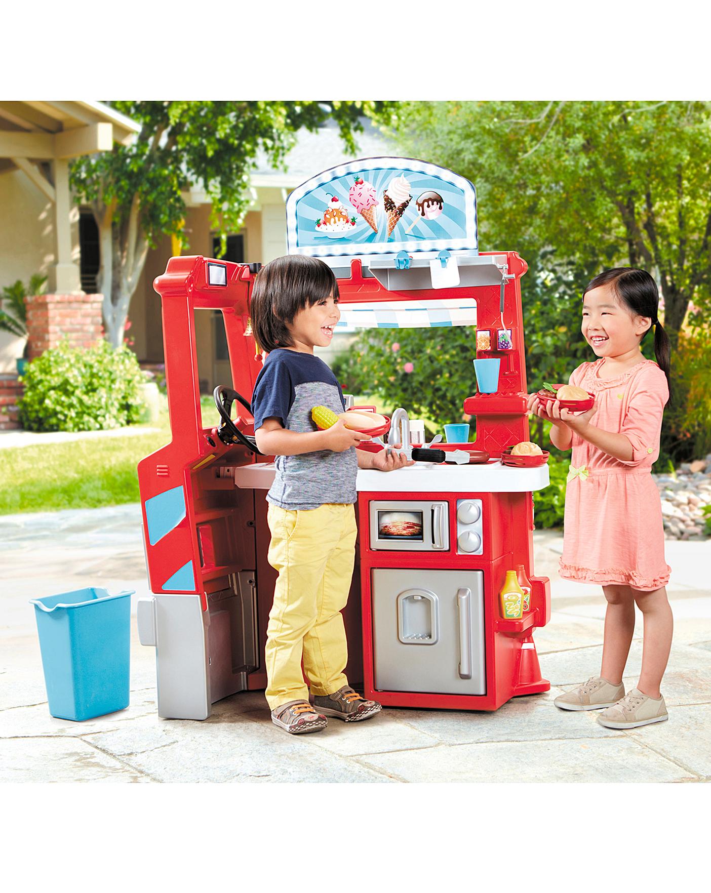 little tikes two in one food truck