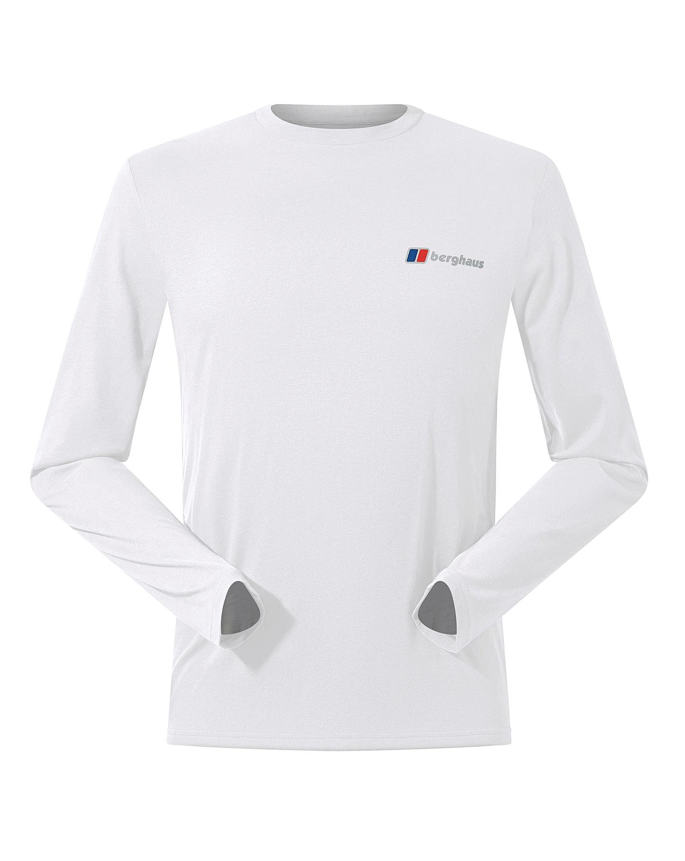 Berghaus LINEAR LANDSCAPE - Sports T-shirt - white - Zalando.de