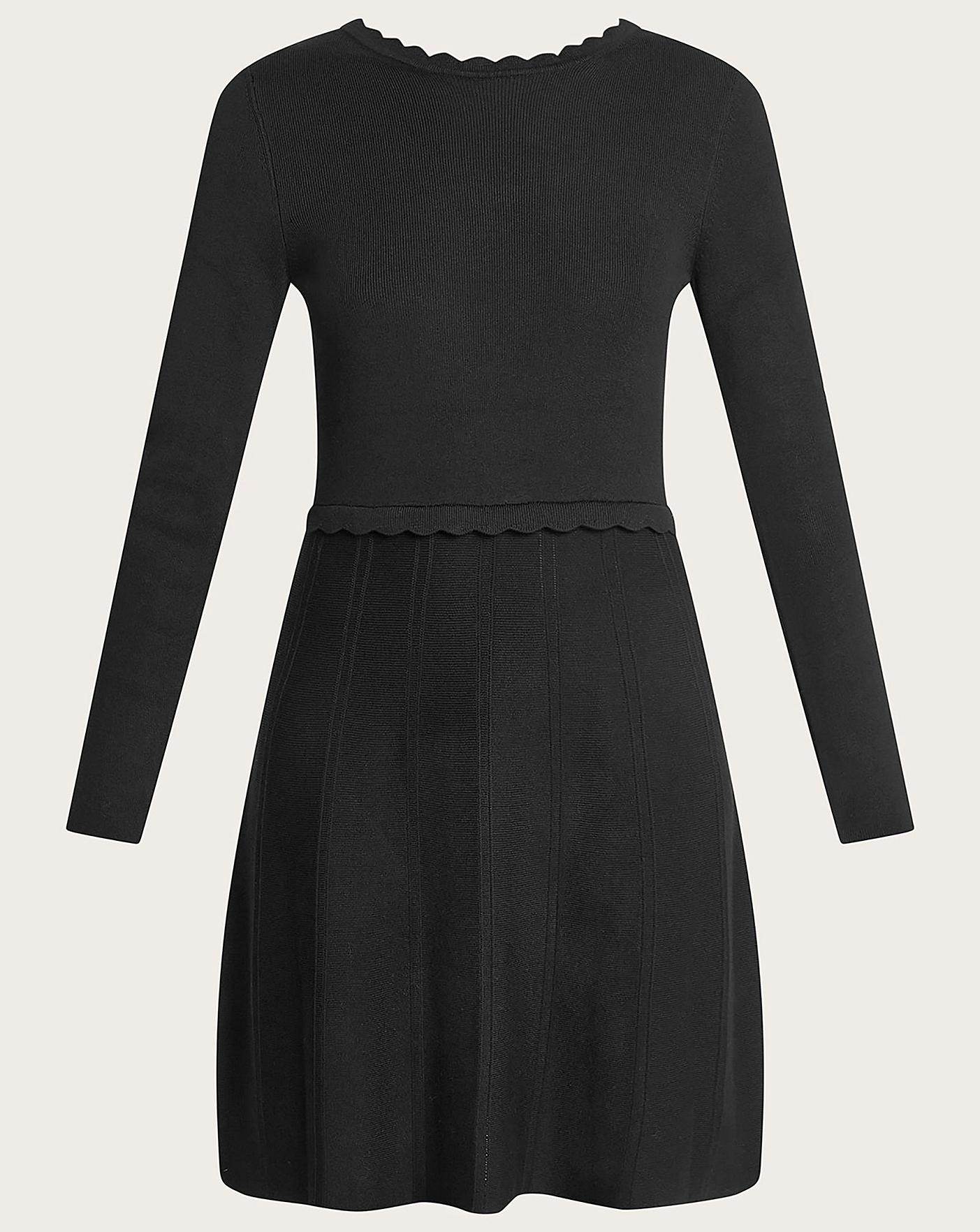 Monsoon black outlet tie dresses