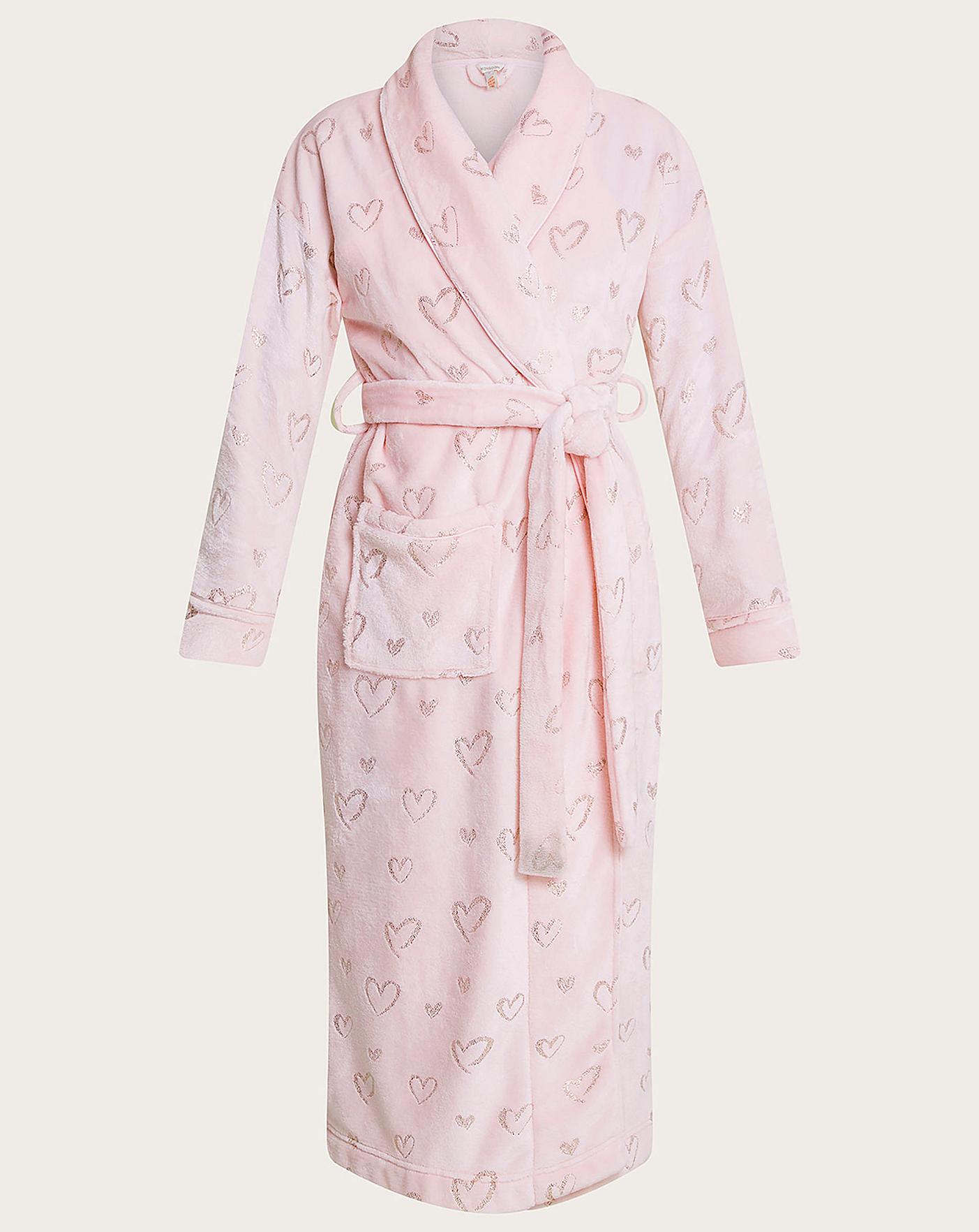 Monsoon Heart Foil Dressing Gown | Ambrose Wilson