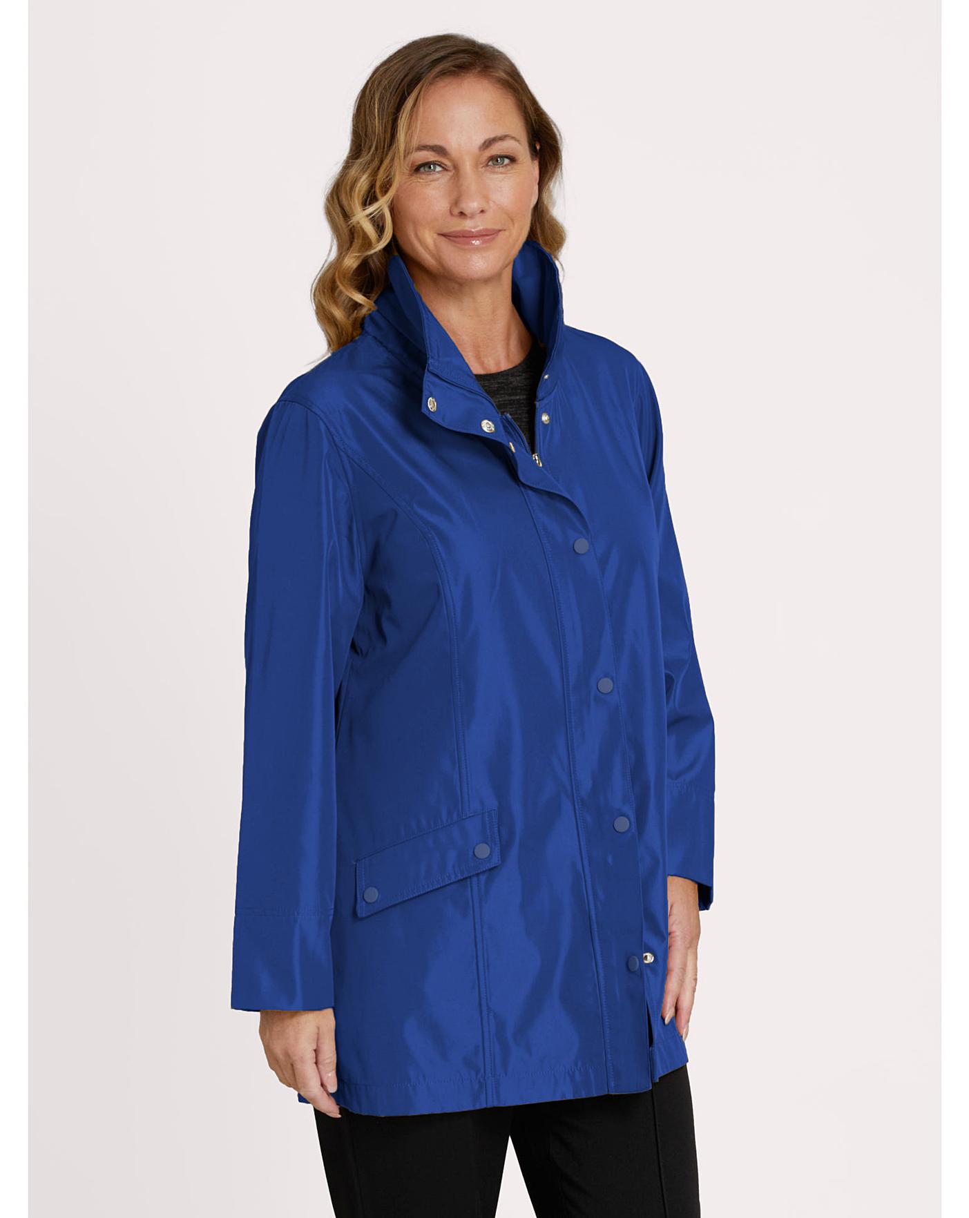 Penny Plain Royal Blue Raincoat Ambrose Wilson