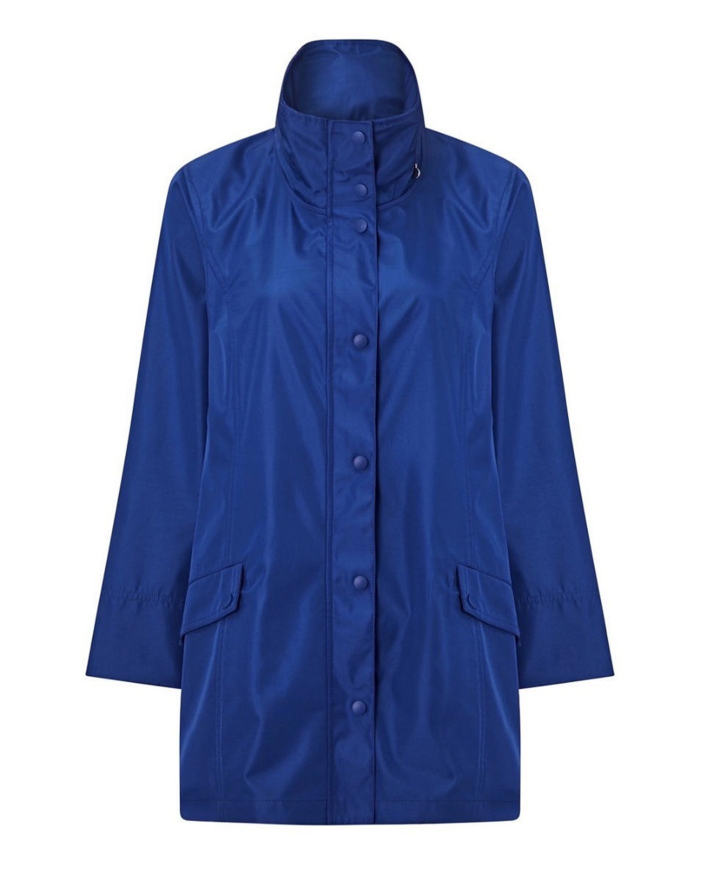 Penny Plain Royal Blue Raincoat Ambrose Wilson
