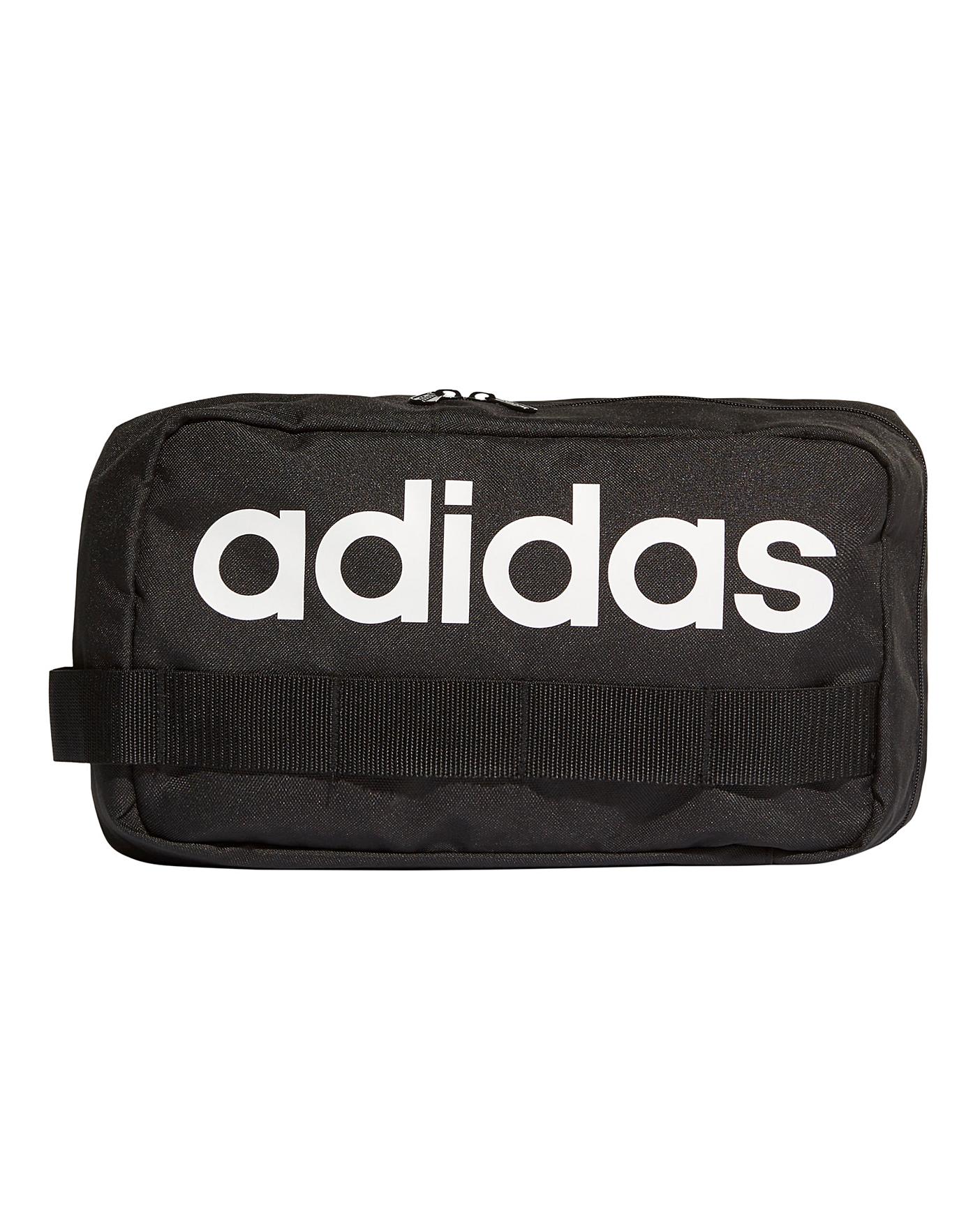 black adidas pencil case